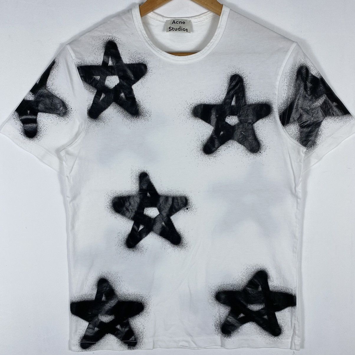 Acne Studios ACNE STUDIOS EDDY SYMBOL STARS TEE Size US S / EU 44-46 / 1 - 3 Thumbnail