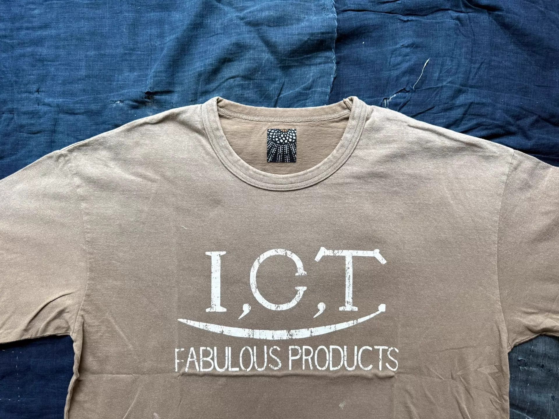 Visvim VISVIM 26SS JUMBO TEE Washed Distressed LetterPrint Brown Size US S / EU 44-46 / 1 - 3 Thumbnail