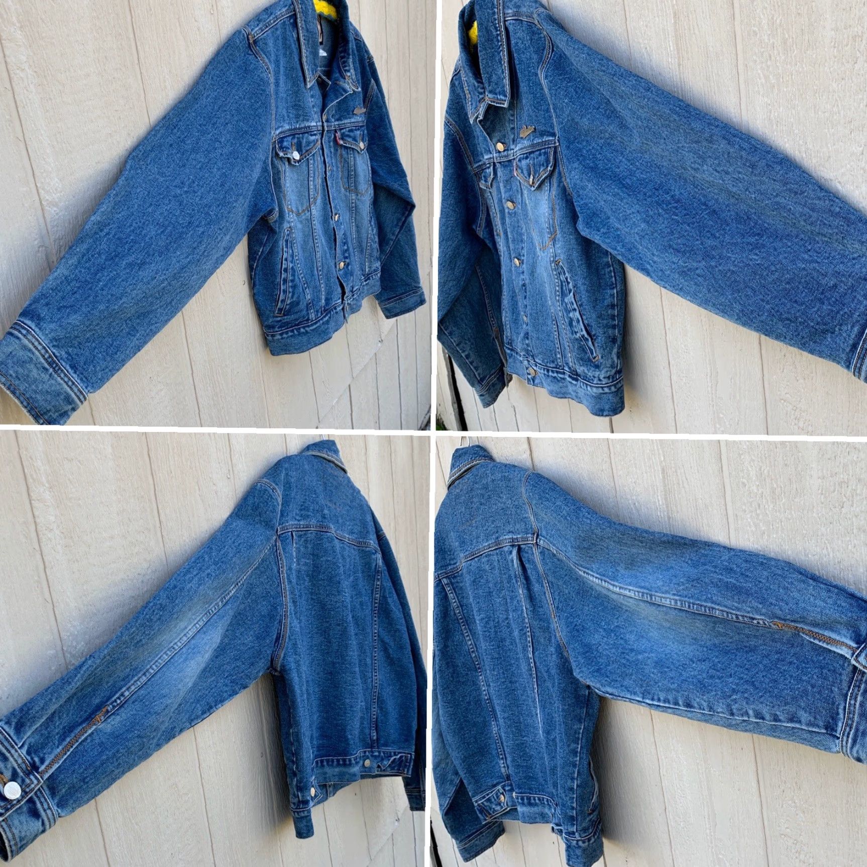 Denime VINTAGE Gasoline Jeans Denim Jacket XL XL USA FRANCE 80s 1980s Blue Denim Jacket Gasoline Jeans Vintage Jacket Mens Womens Size US 36 / EU 52 - 3 Thumbnail