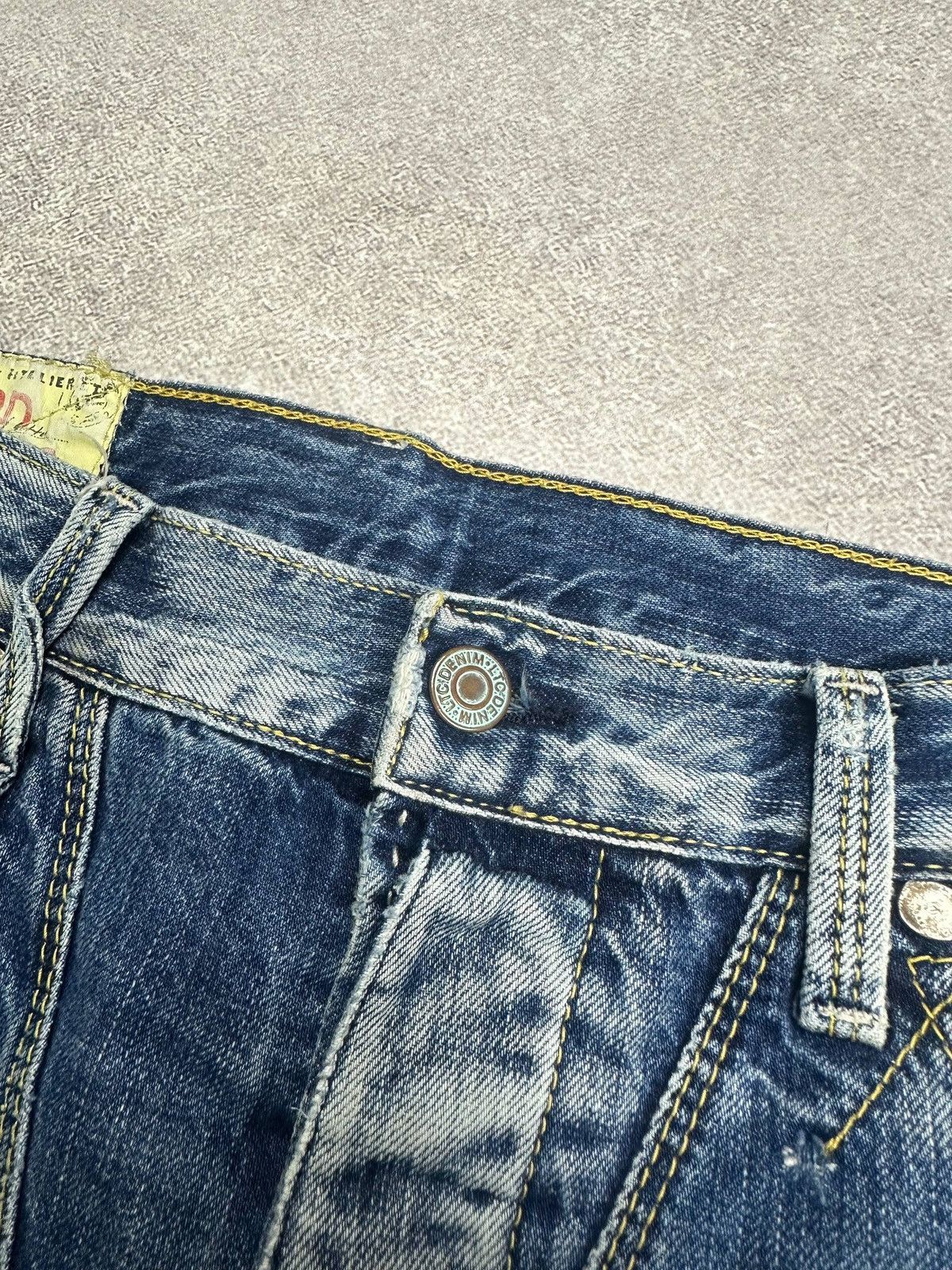 Japanese Brand Vintage Japrag Japanese Grunge Avantgarde Baggy Jeans Rare Size US 30 / EU 46 - 5 Thumbnail