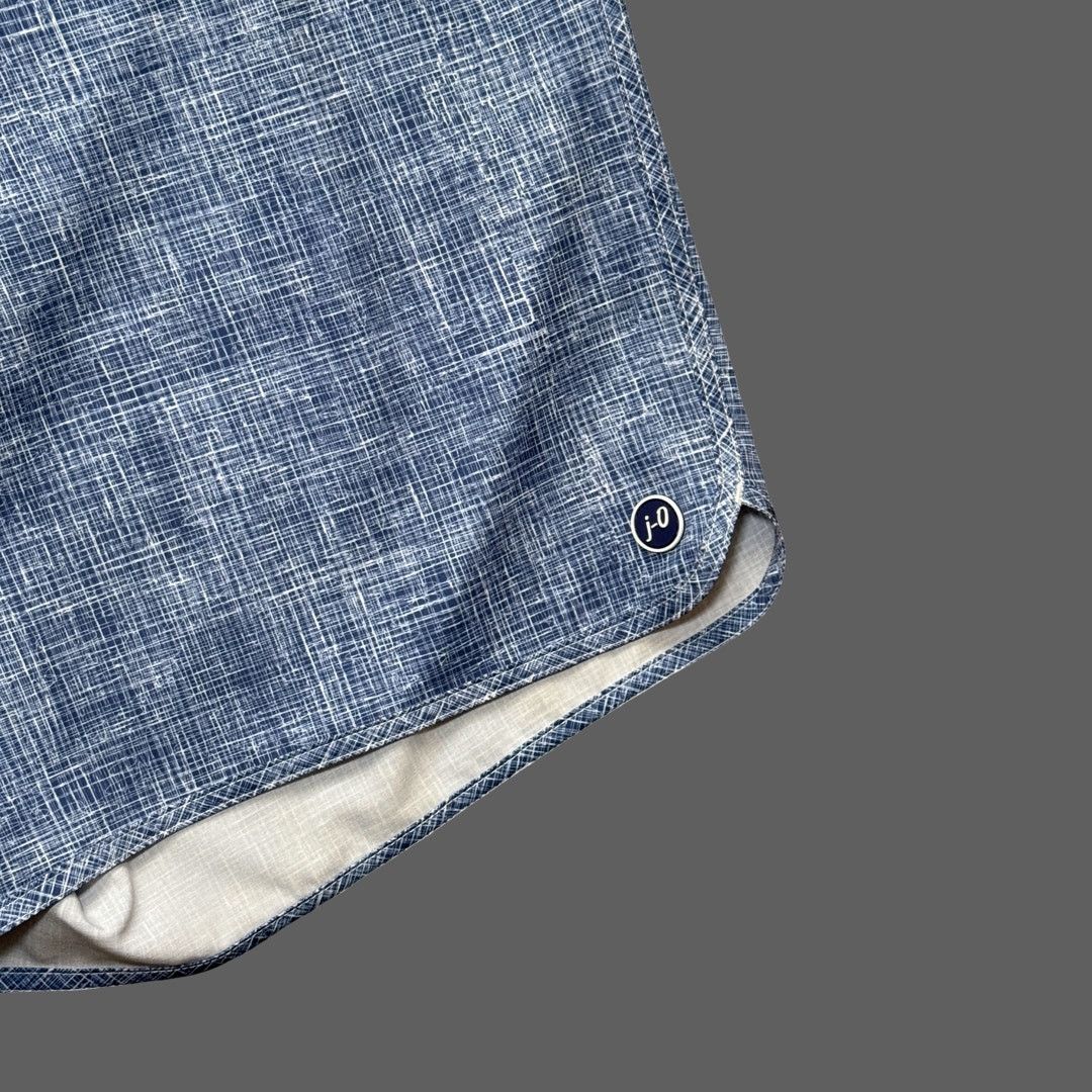 johnnie-O Johnnie-O Ariba Blue Lake Patterned Swim Trunks XL Size US 40 / EU 56 - 2 Thumbnail