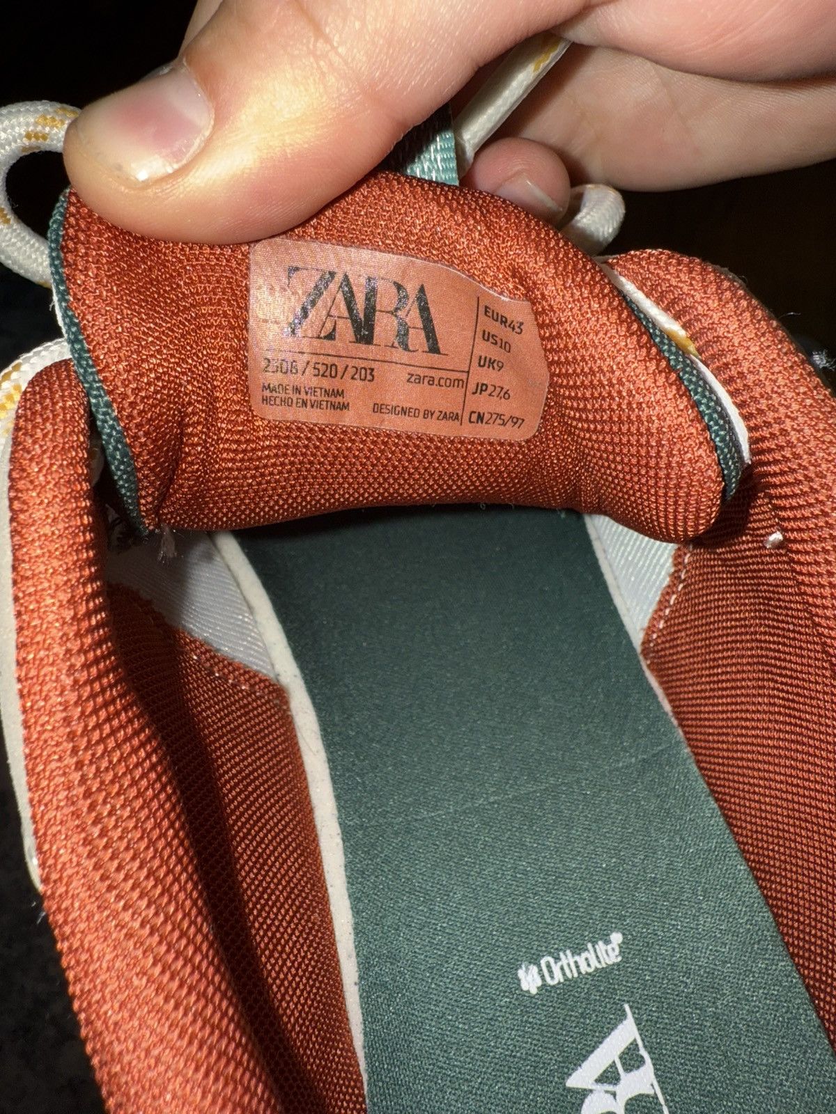 Zara ZARA RUNNING/HIKING SNEAKERS! Size US 10 / EU 43 - 9 Thumbnail