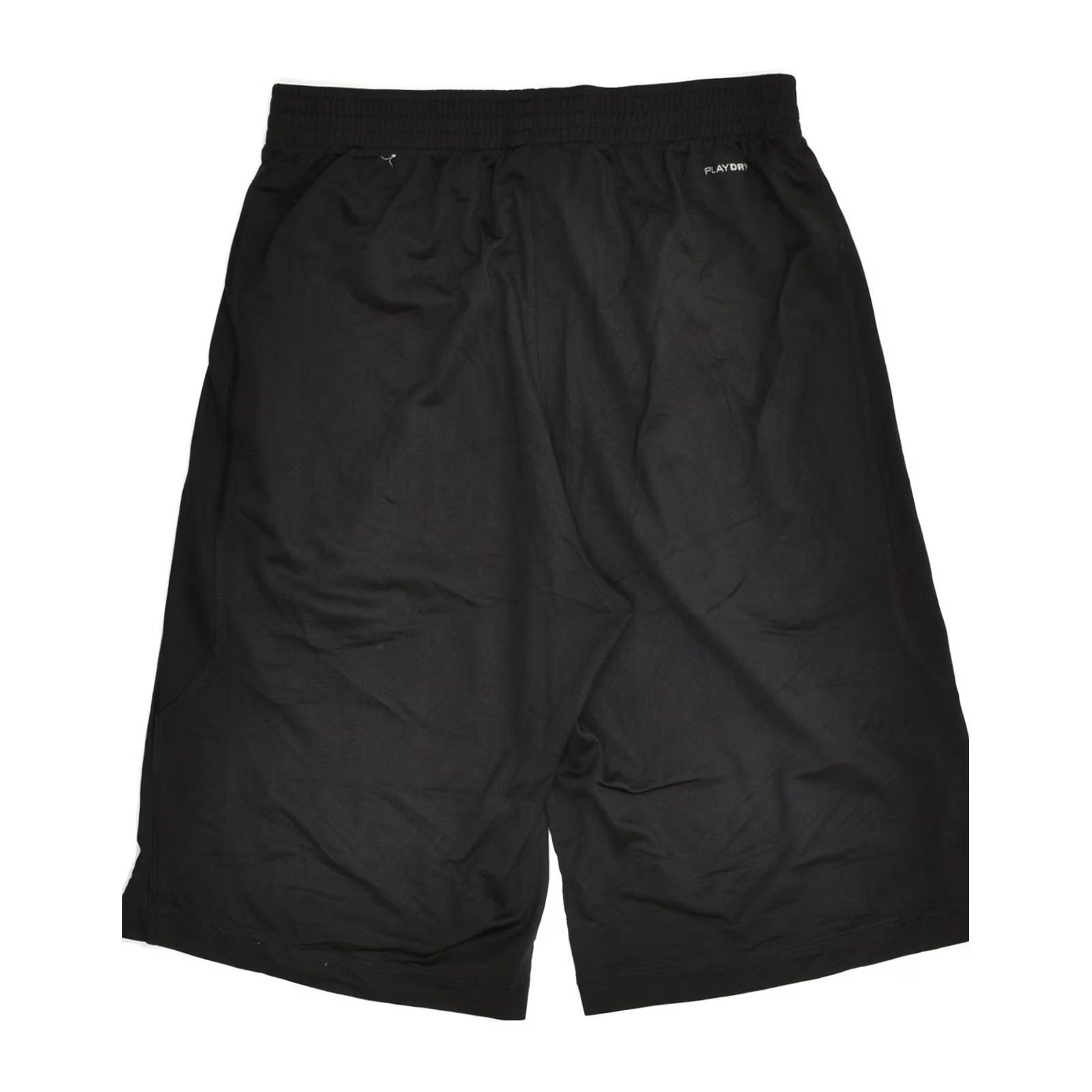 Reebok REEBOK Mens Sport Shorts Small Black Polyester Size US 29 - 2 Thumbnail