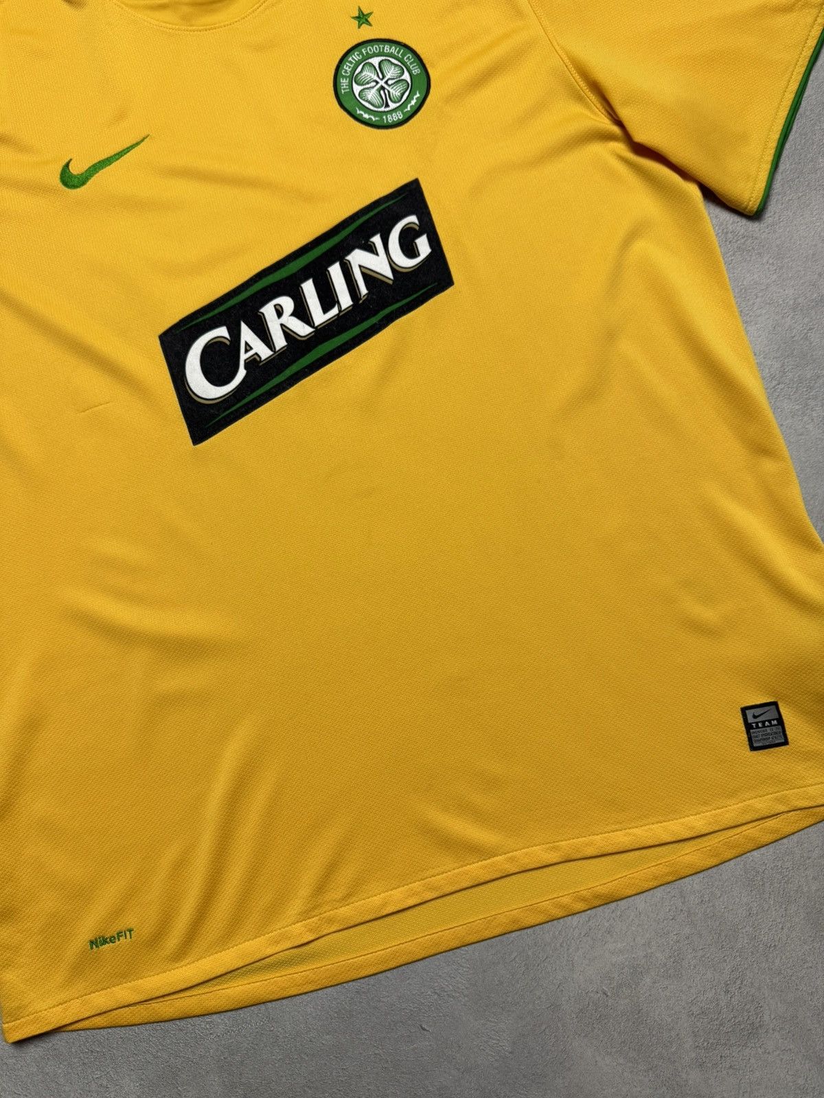Nike Celtic 2008 2009 Away Football Shirt Soccer Jersey Nike Size US XXL / EU 58 / 5 - 4 Thumbnail
