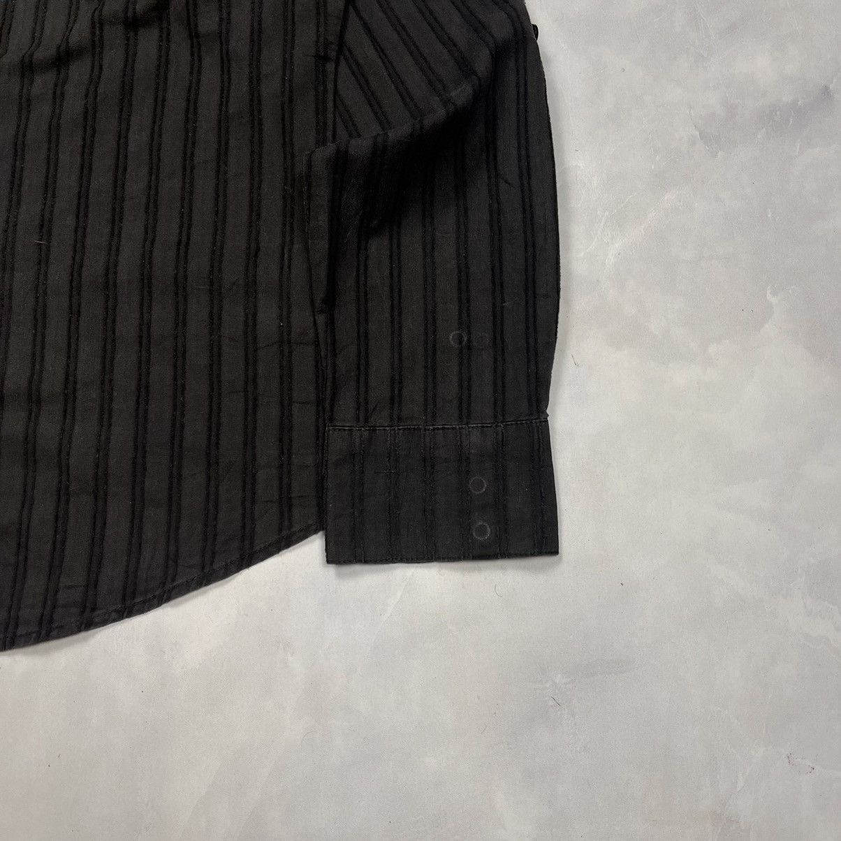 In The Attic In The Attic Snap Button Stripe Shirt Size US L / EU 52-54 / 3 - 4 Thumbnail