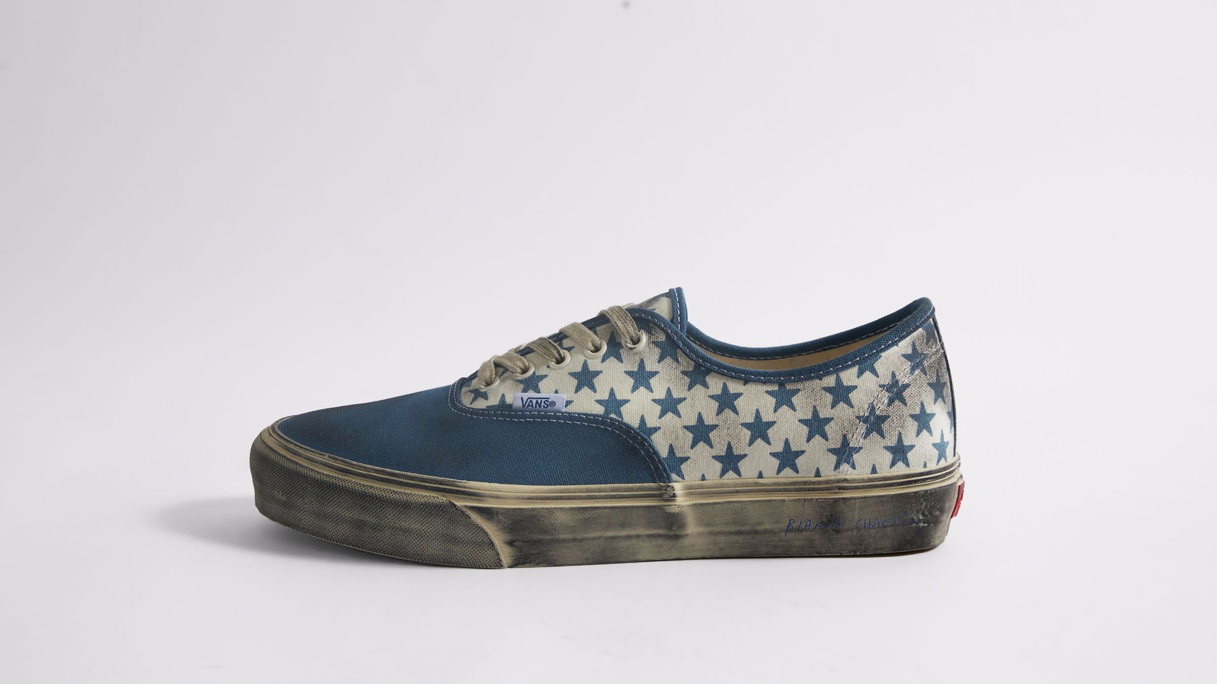BIANCA CHANDON × Vans FINAL DROP NEW STAR PRINTED VANS AUTHENTIC SKATE SNEAKERS Size US 12 / EU 45 - 5 Thumbnail