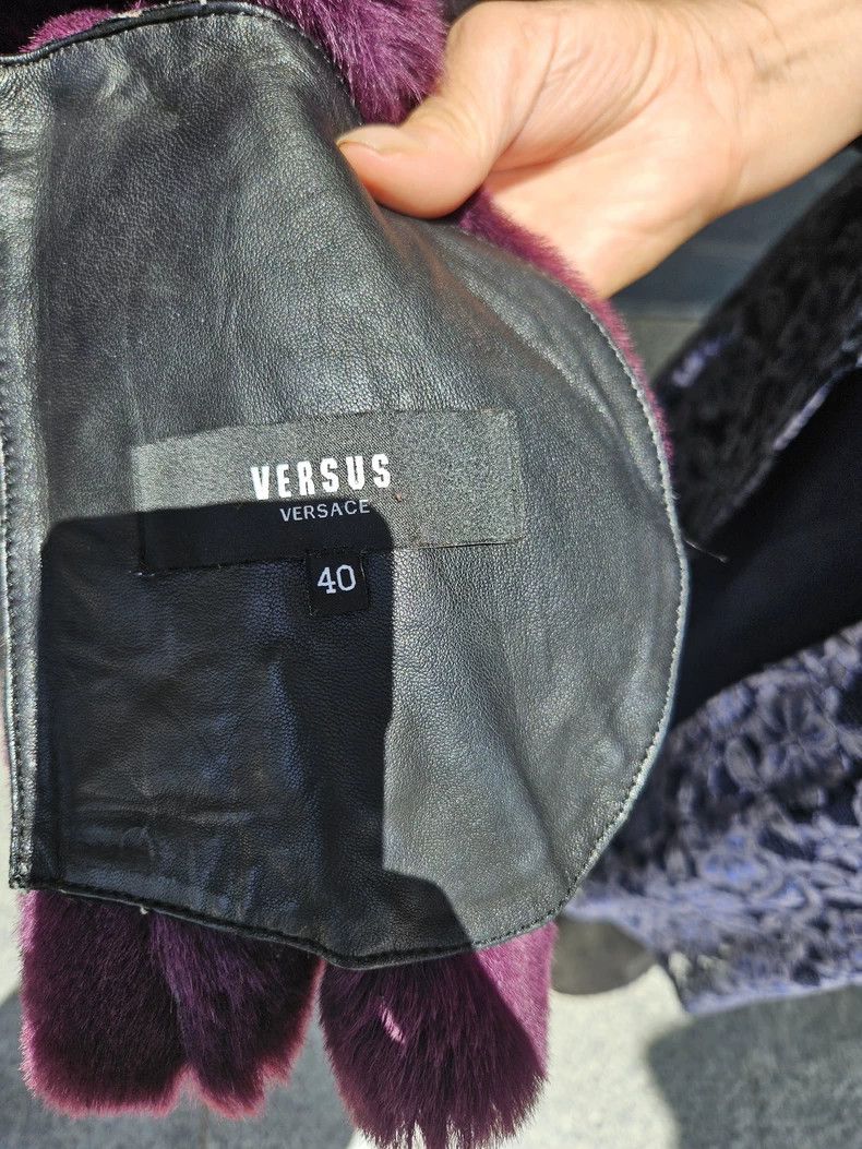 Versace Versace Fur one-piece coat Size S / US 4 / IT 40 - 3 Thumbnail