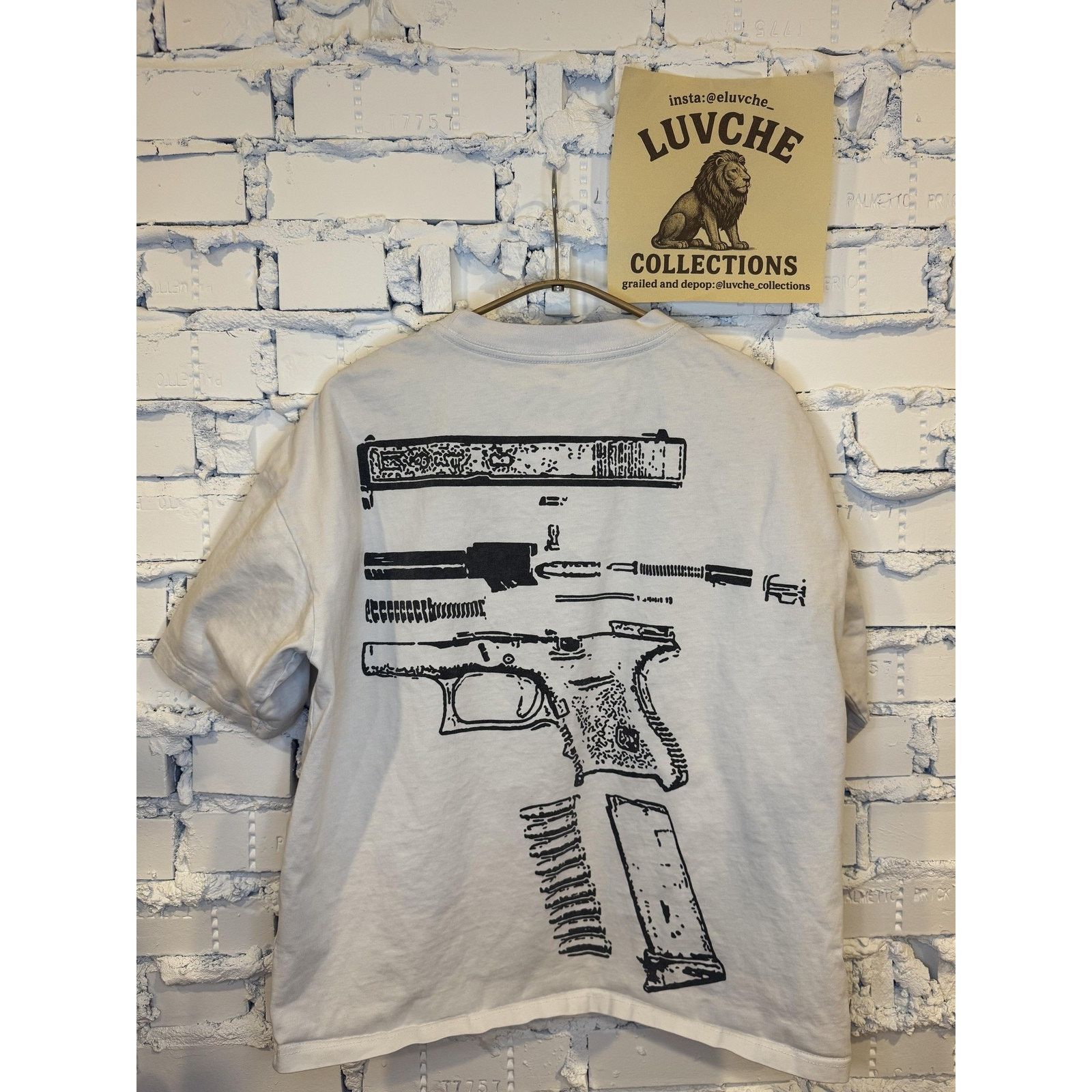 & Other Stories In Glock We Trust Mens S Graphic Tee Size US M / EU 48-50 / 2 - 2 Thumbnail