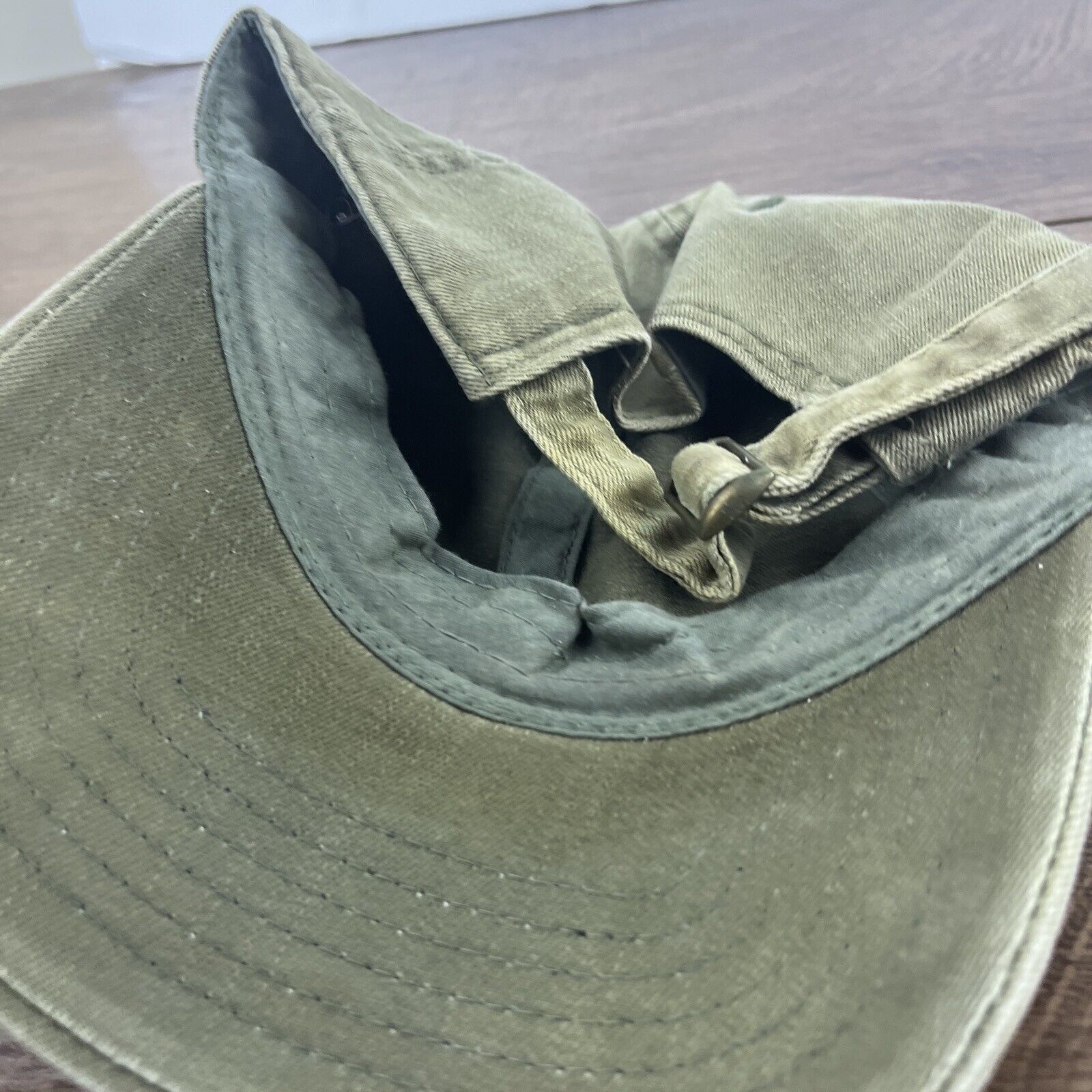 Other Plain Green Hat Cap Green Hat Adjustable Adult Size Green Ha Size ONE SIZE - 13 Thumbnail
