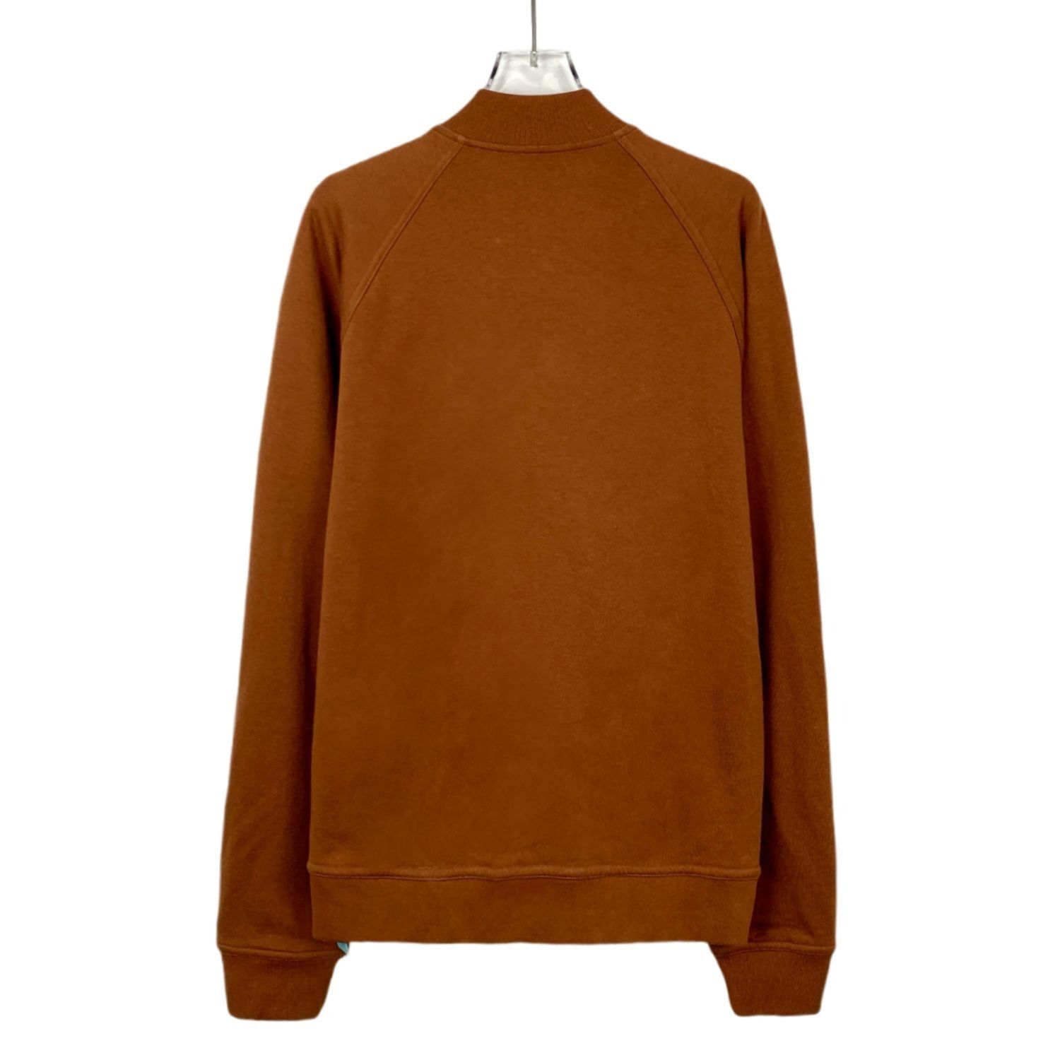 Hermes J9221 Hermès Mens Rust Brown Cotton Jacket With Embroidered Size US M / EU 48-50 / 2 - 2 Thumbnail