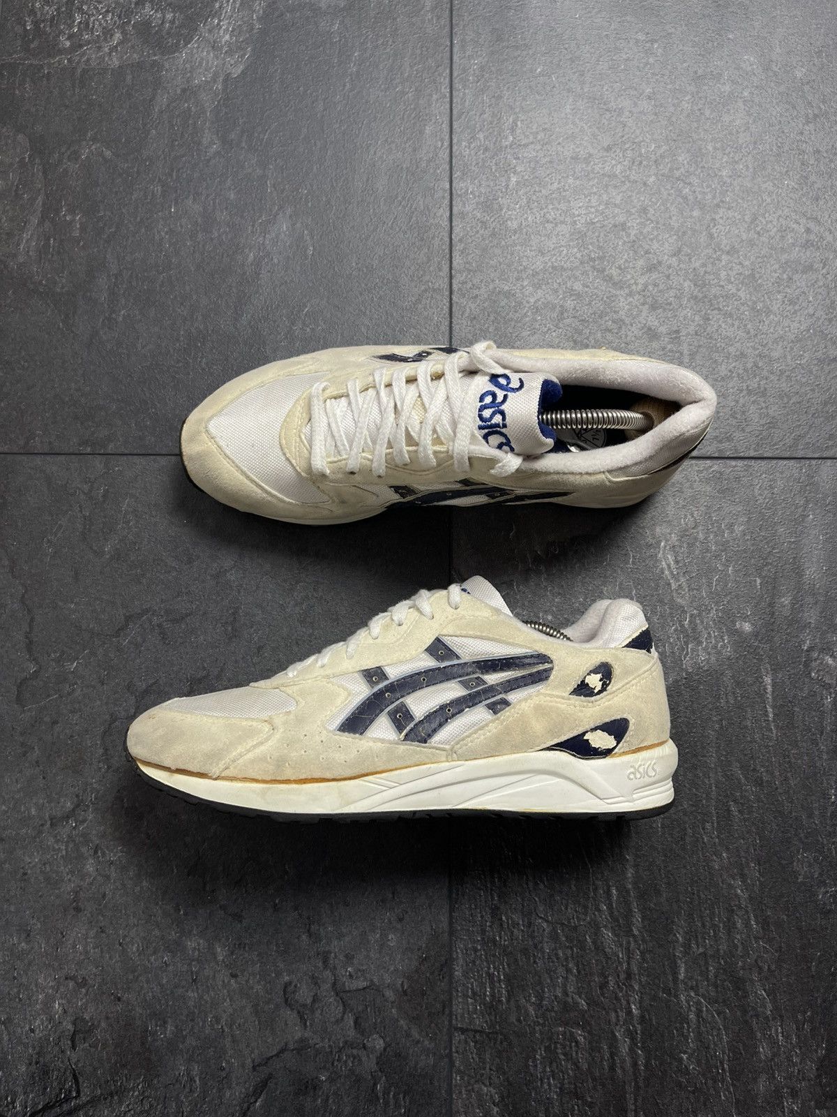 Asics Vintage 90s ASICS Gel Trainer Shoes Sneakers Hype Y2k Size US 7 / EU 40 - 7 Thumbnail