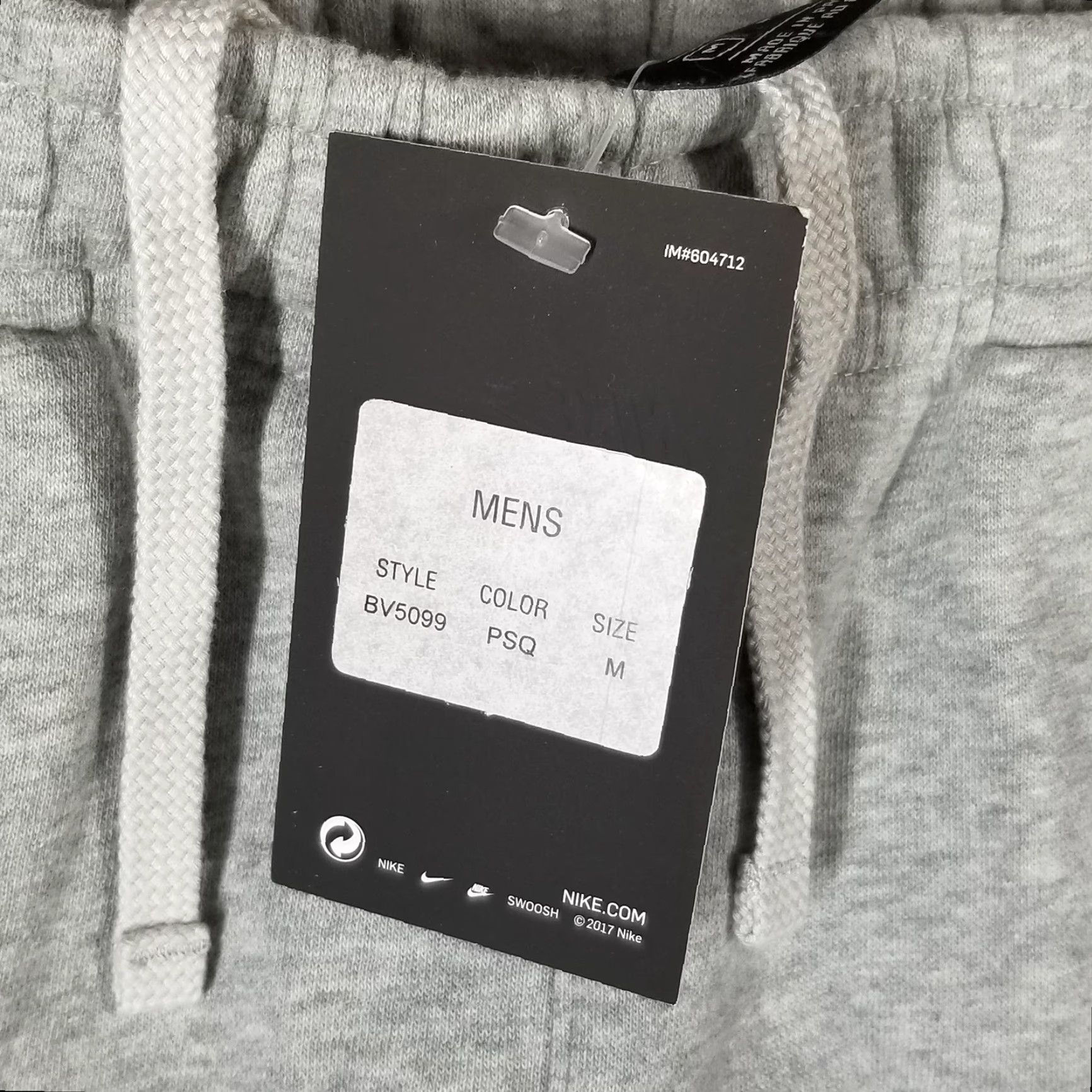 Nike NWT Nike JDI Just Do It Fleece Joggers Pants Men Medium BV5099 Sportswear Nike Just Do It Pants Joggers Fleece Medium Gray BV5099 NWT Size US 31 - 4 Thumbnail