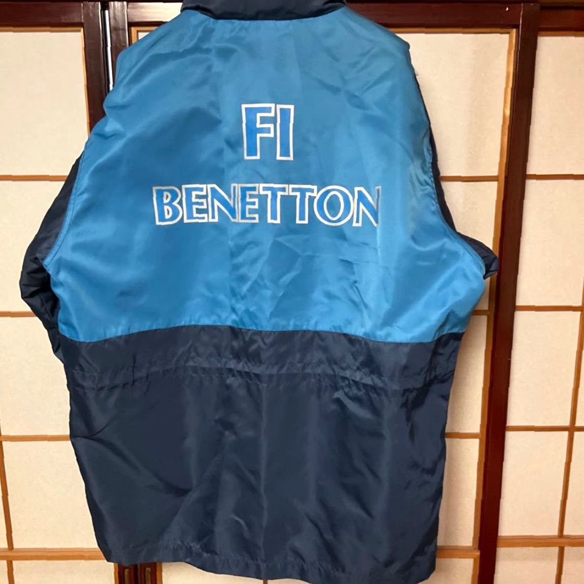 Benetton Benetton Formula 1 Racing Team Renault Down Feather Jacket Size M Japan Vintage Jacket Mens Women Unisex Size US M / EU 48-50 / 2 - 4 Thumbnail