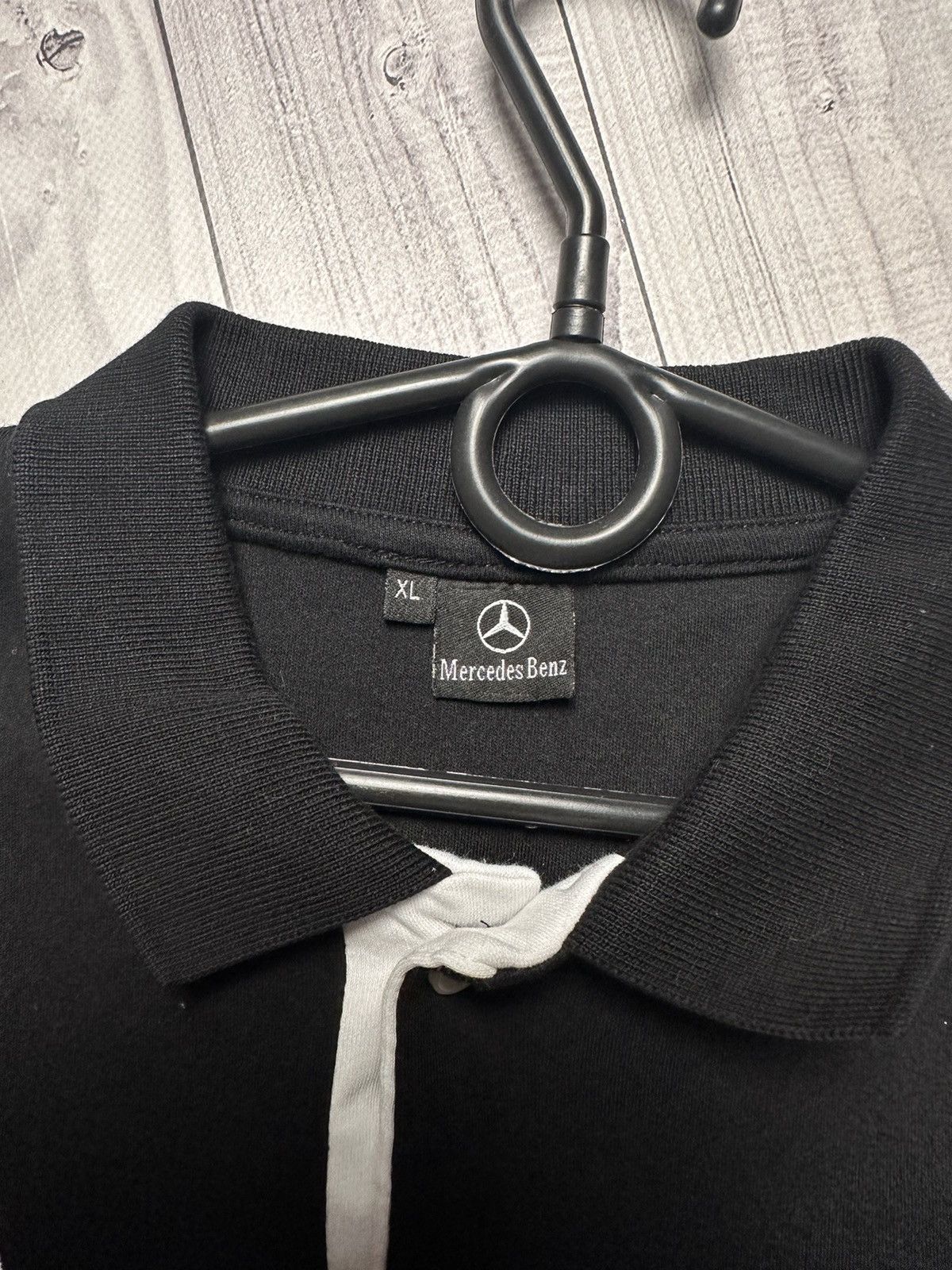 Vintage Mercedes Petronas racing polo big logo size L/XL