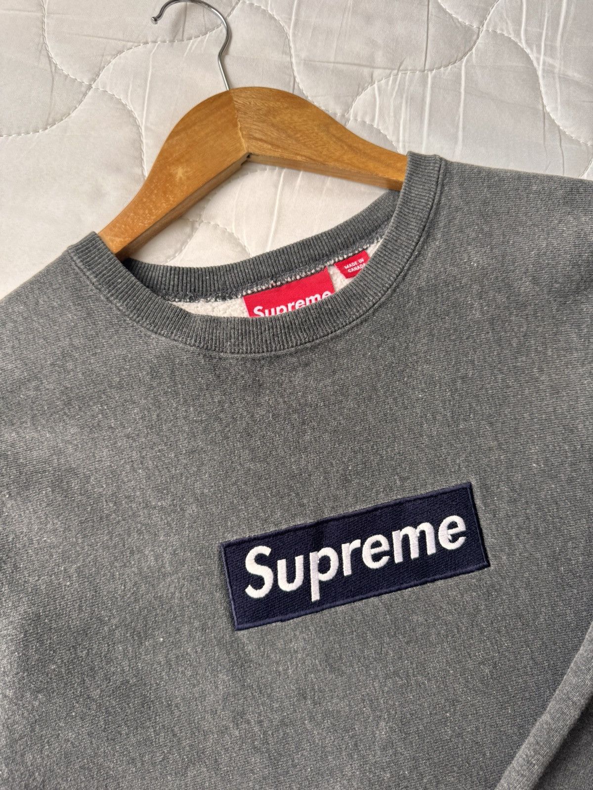 Supreme VINTAGE 1999 SUPREME BOX LOGO CREWNECK🔥 Size US M / EU 48-50 / 2 - 11 Thumbnail