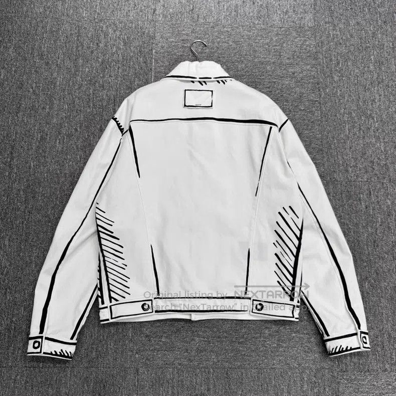 Fendi Fendi Hand-Painted Denim Jacket Size US M / EU 48-50 / 2 - 2 Thumbnail
