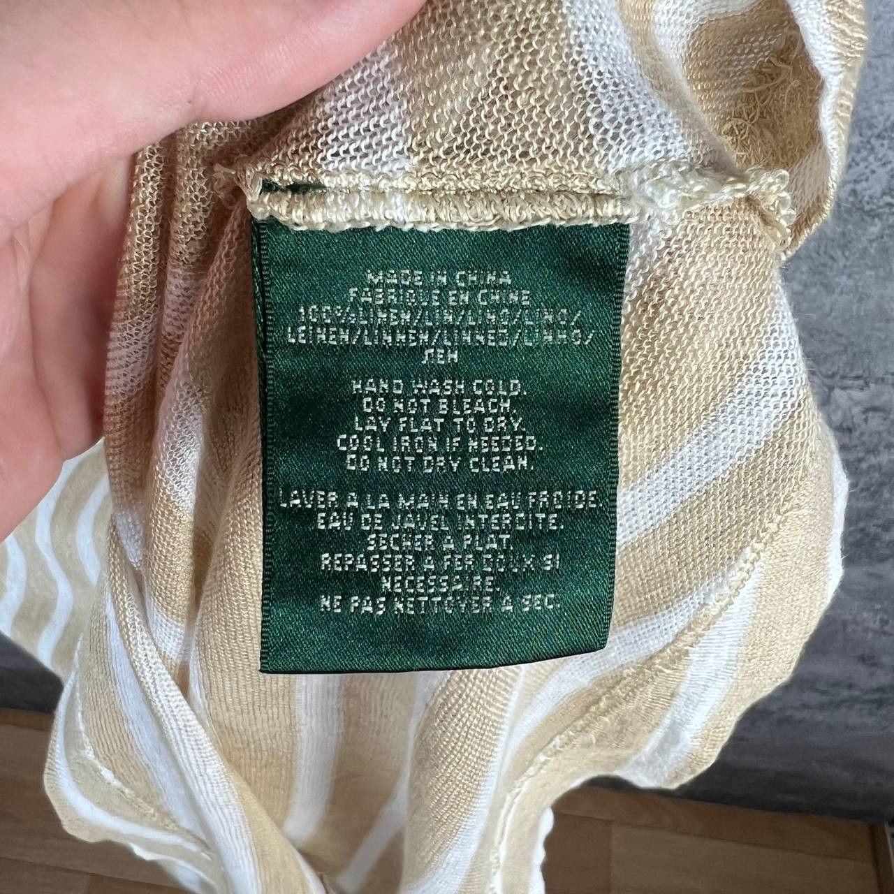 Lauren Ralph Lauren Lauren Ralph Lauren Vintage Tank Top Size L / US 10 / IT 46 - 3 Thumbnail