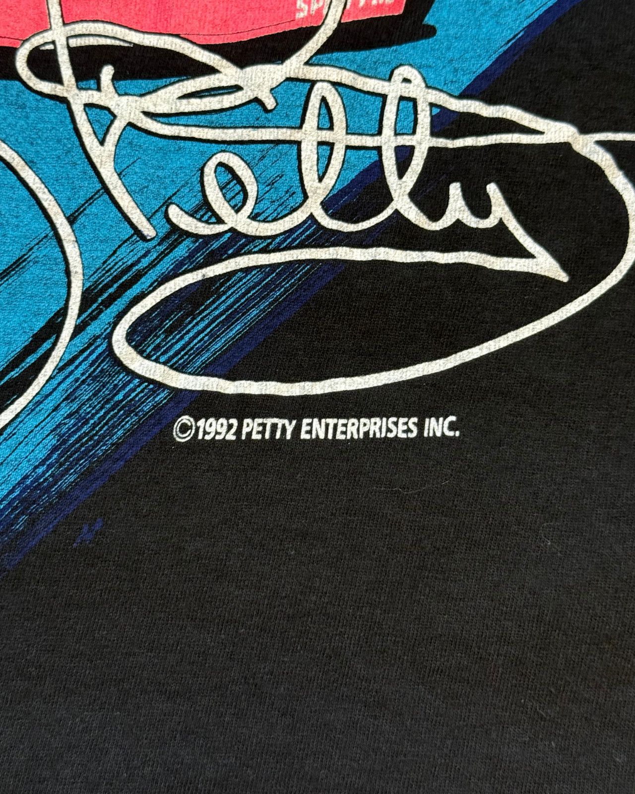 NASCAR Vintage 1992 Richard Petty STP NASCAR T-Shirt - Size XL Size US XL / EU 56 / 4 - 4 Thumbnail
