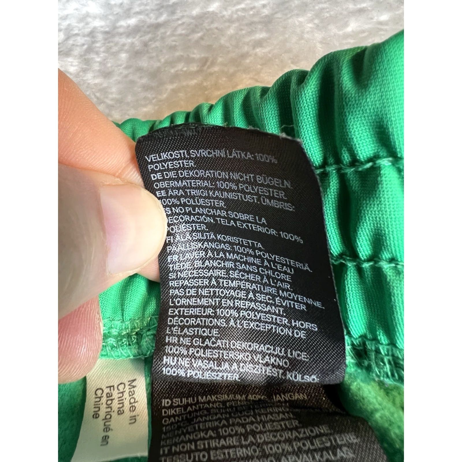 H&M VINTAGE H&M Pants Mens 2XL Wide-Leg Track Pants Green Size US 39 - 3 Thumbnail