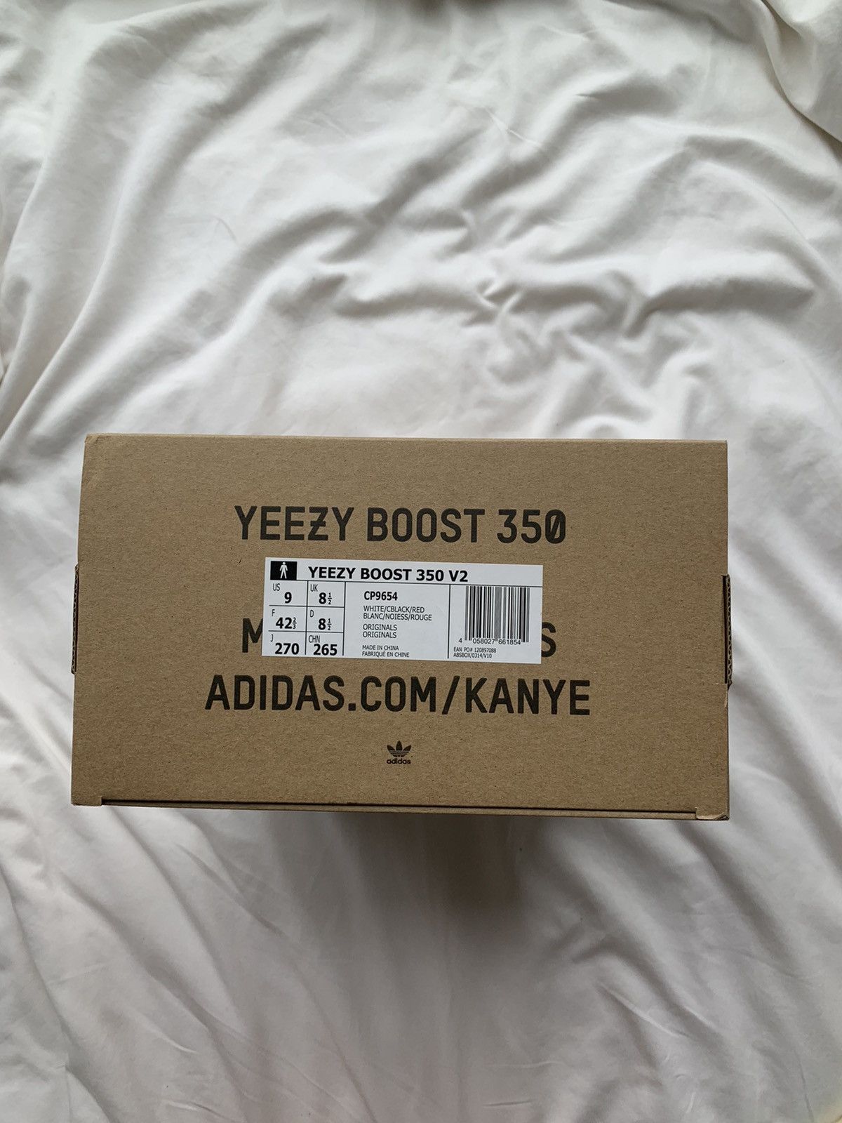 Adidas × Yeezy Adidas Yeezy Boost 350 V2 Zebra - US9 Size US 9 / EU 42 - 12 Thumbnail
