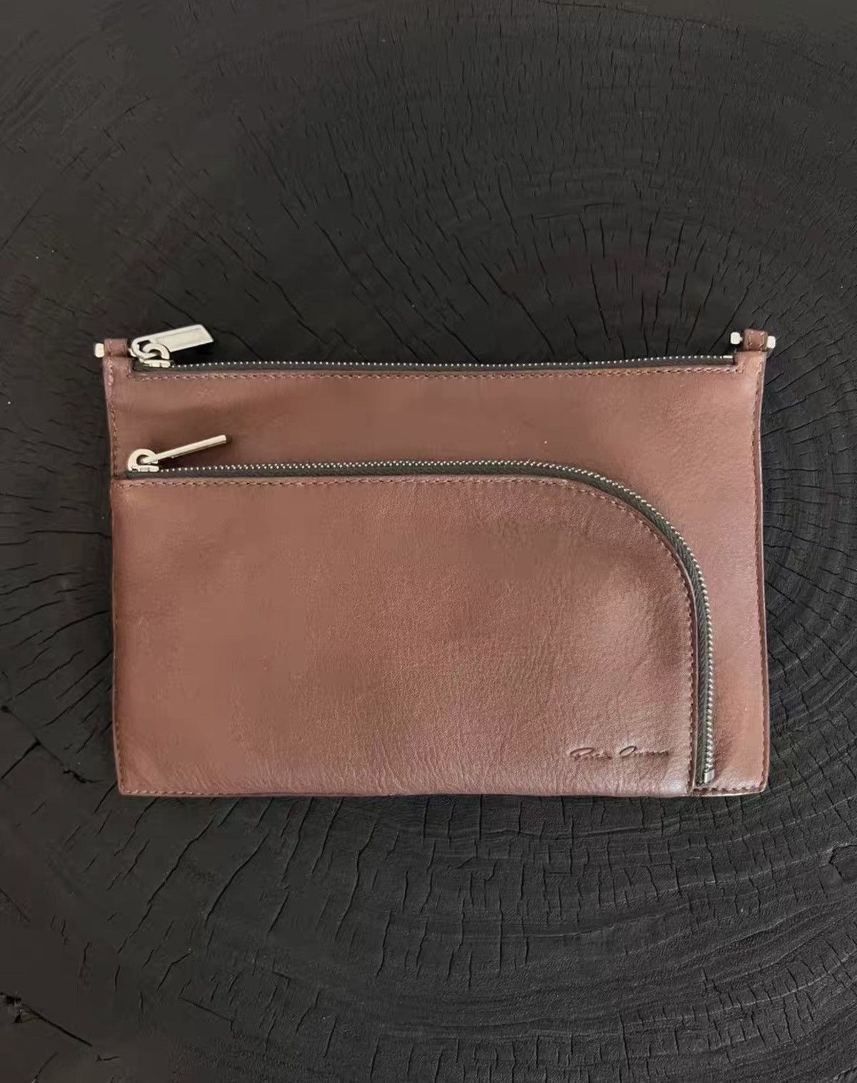 Rick Owens Rick Owens Mainline "Blood" Leather Crossbody Bag Size ONE SIZE - 4 Thumbnail