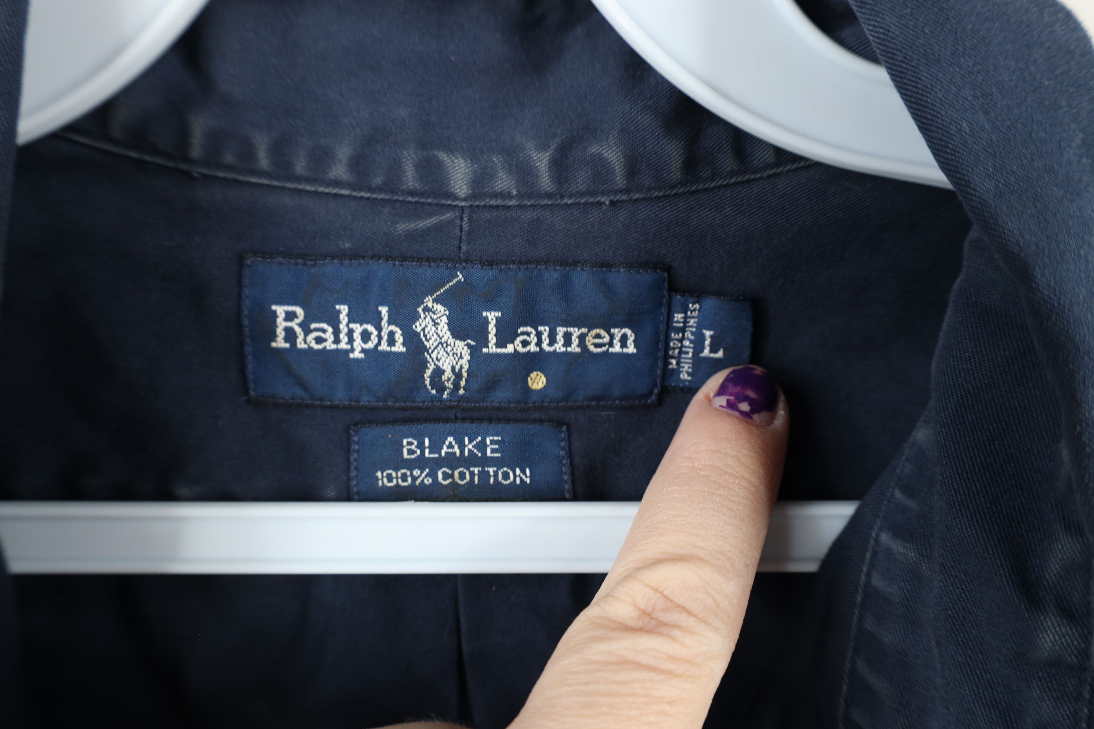 Polo Ralph Lauren Vintage Ralph Lauren Short Sleeve Collared Button Down Shirt Size US L / EU 52-54 / 3 - 6 Thumbnail