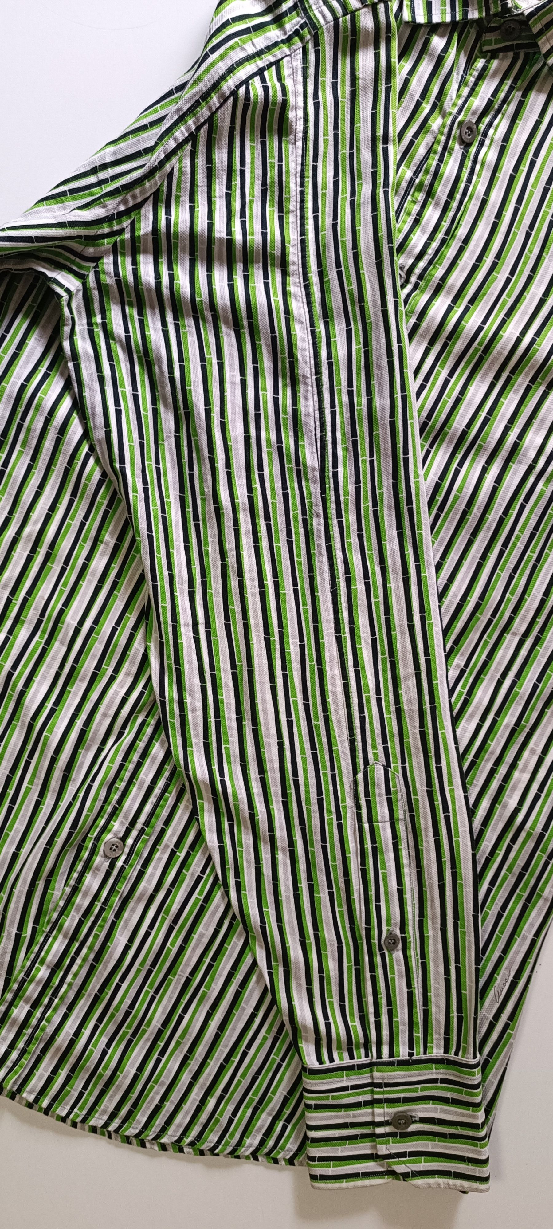 Gucci Bamboo branches print shirt Size US L / EU 52-54 / 3 - 13 Thumbnail