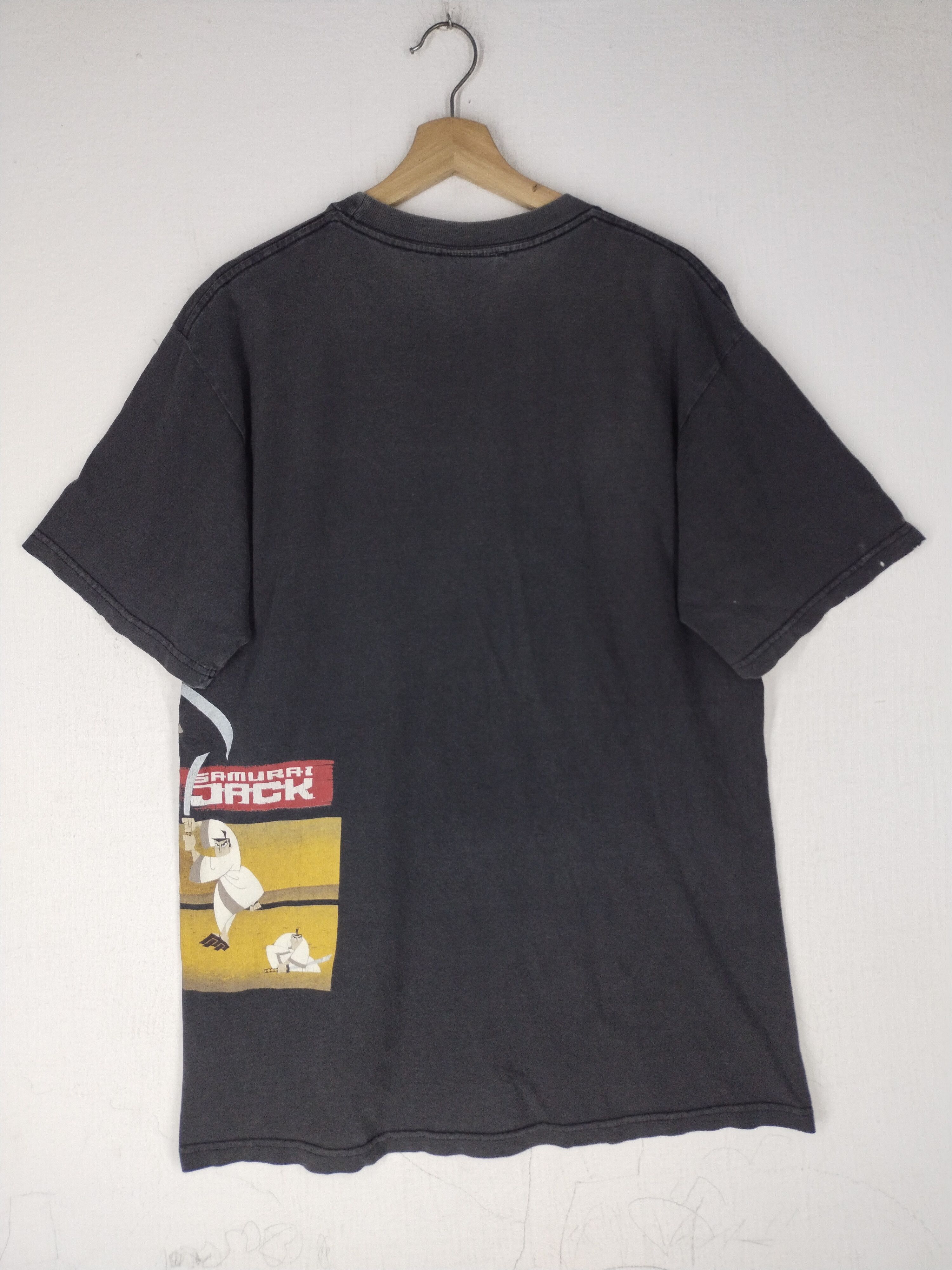 Vintage Vintage Samurai Jack Movie Network Distressed Faded Te Size US M / EU 48-50 / 2 - 11 Thumbnail
