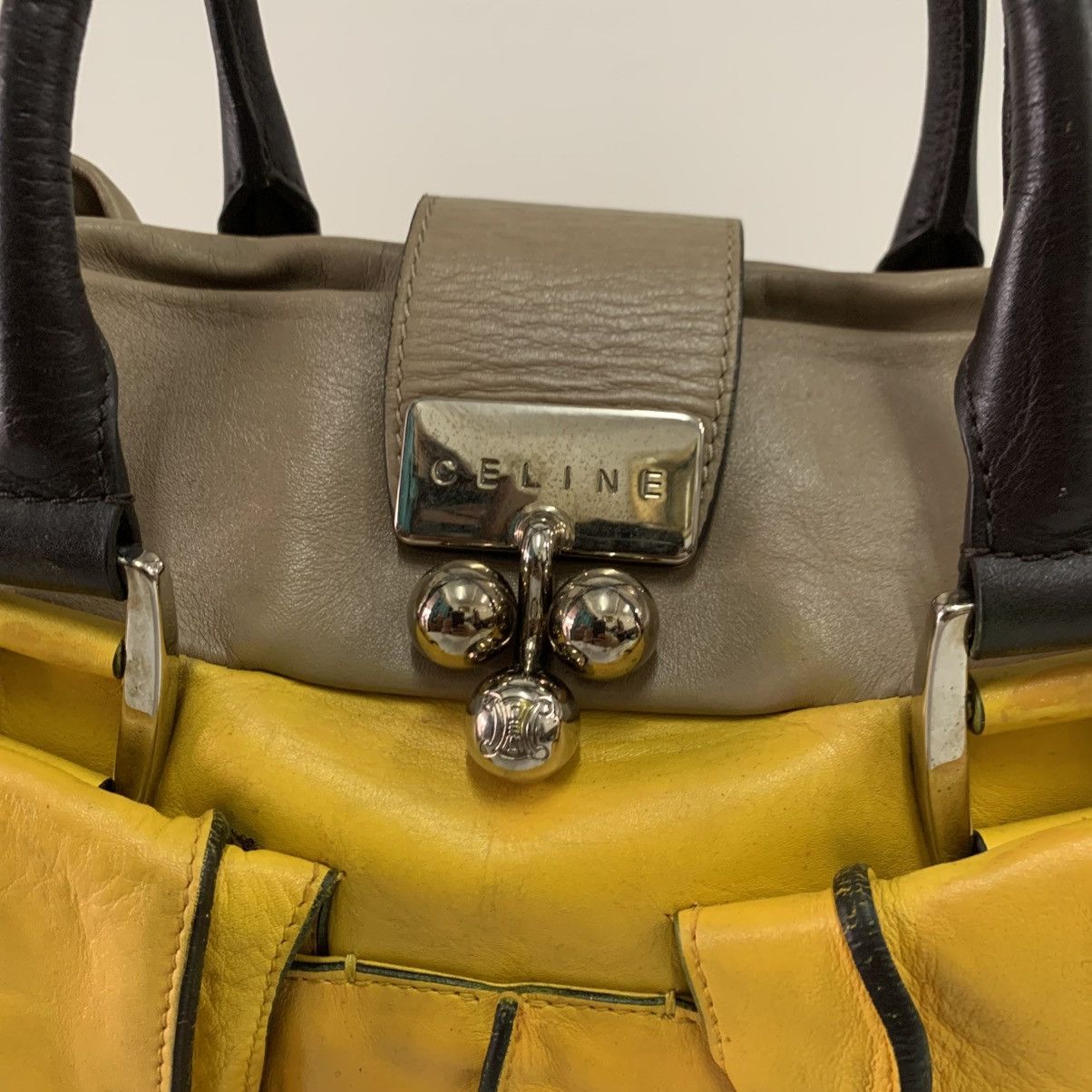 Celine Celine Leather Handbag Size ONE SIZE - 9 Thumbnail
