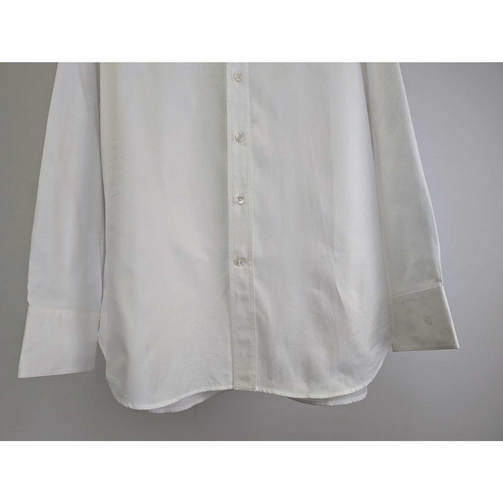 Berluti o1rshd1 Button up Shirt in White Size US M / EU 48-50 / 2 - 6 Thumbnail