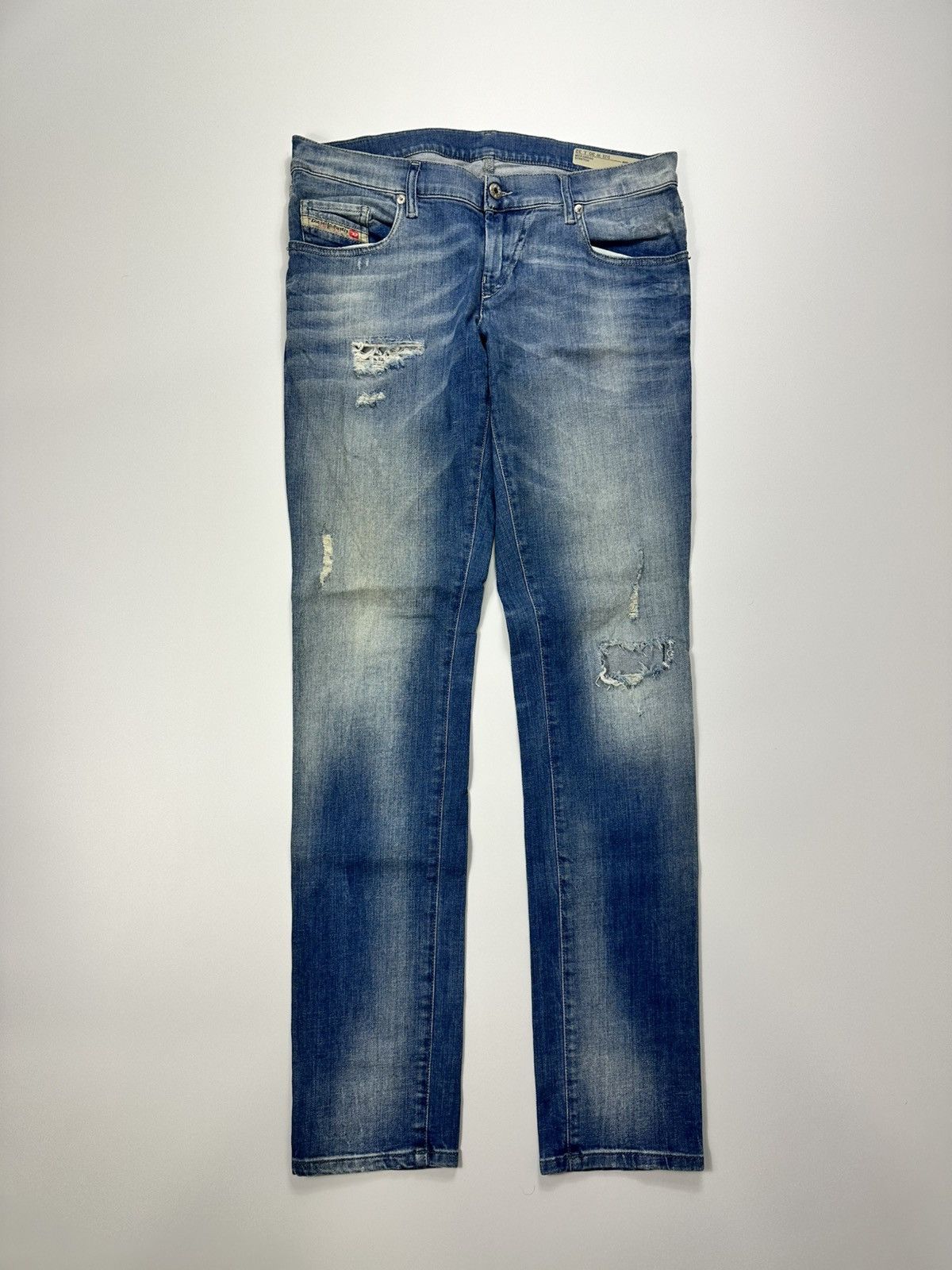 Diesel Diesel Blue Faded Jeans W30L32 Slim Size US 30 / EU 46 - 3 Thumbnail
