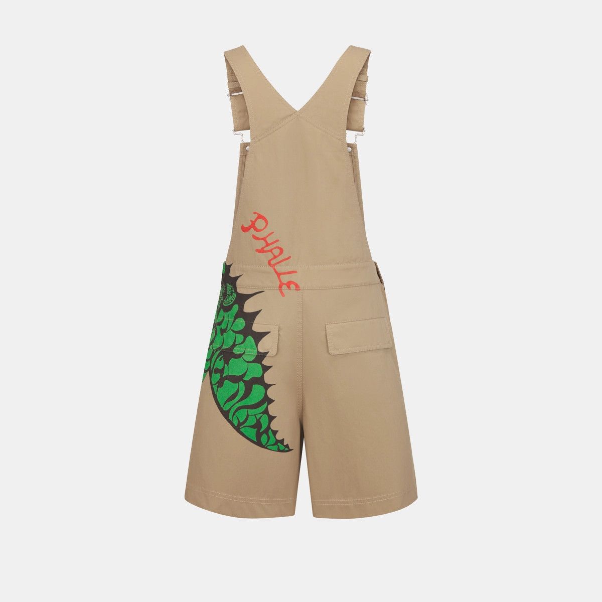 Dior o1bcso1str0225 Short Overalls in Beige Size L / US 10 / IT 46 - 2 Thumbnail