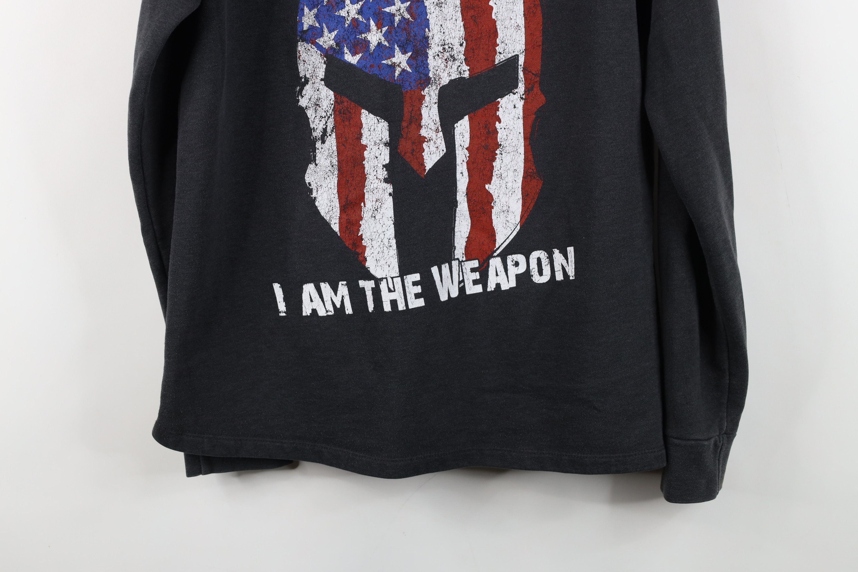 Vintage Vintage Maga MMA Fighting Hoodie Sweatshirt Charcoal Gray Size US M / EU 48-50 / 2 - 14 Thumbnail