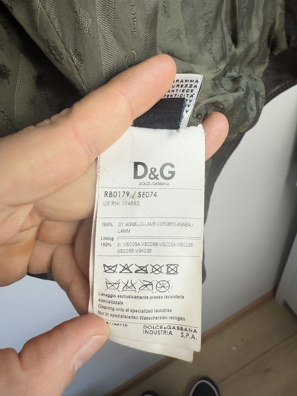 Dolce & Gabbana Vintage Dolce & Gabbana moto biker leather jacket 52 L rare Size US L / EU 52-54 / 3 - 14 Thumbnail