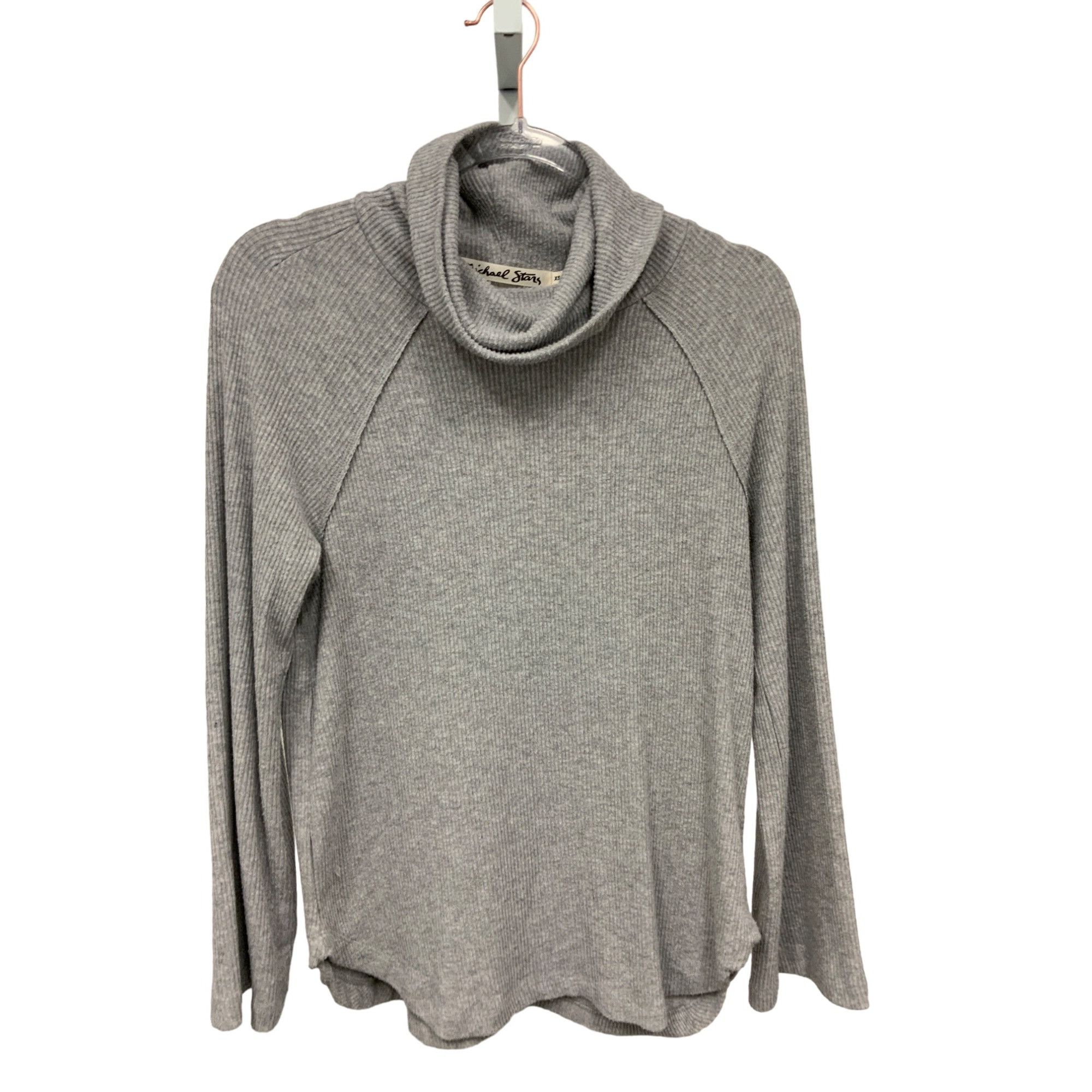 Michael Stars Michael Stars Heather Grey Cowl Neck Sweater Soft & Flowy Size XS / US 0-2 / IT 36-38 - 1 Thumbnail