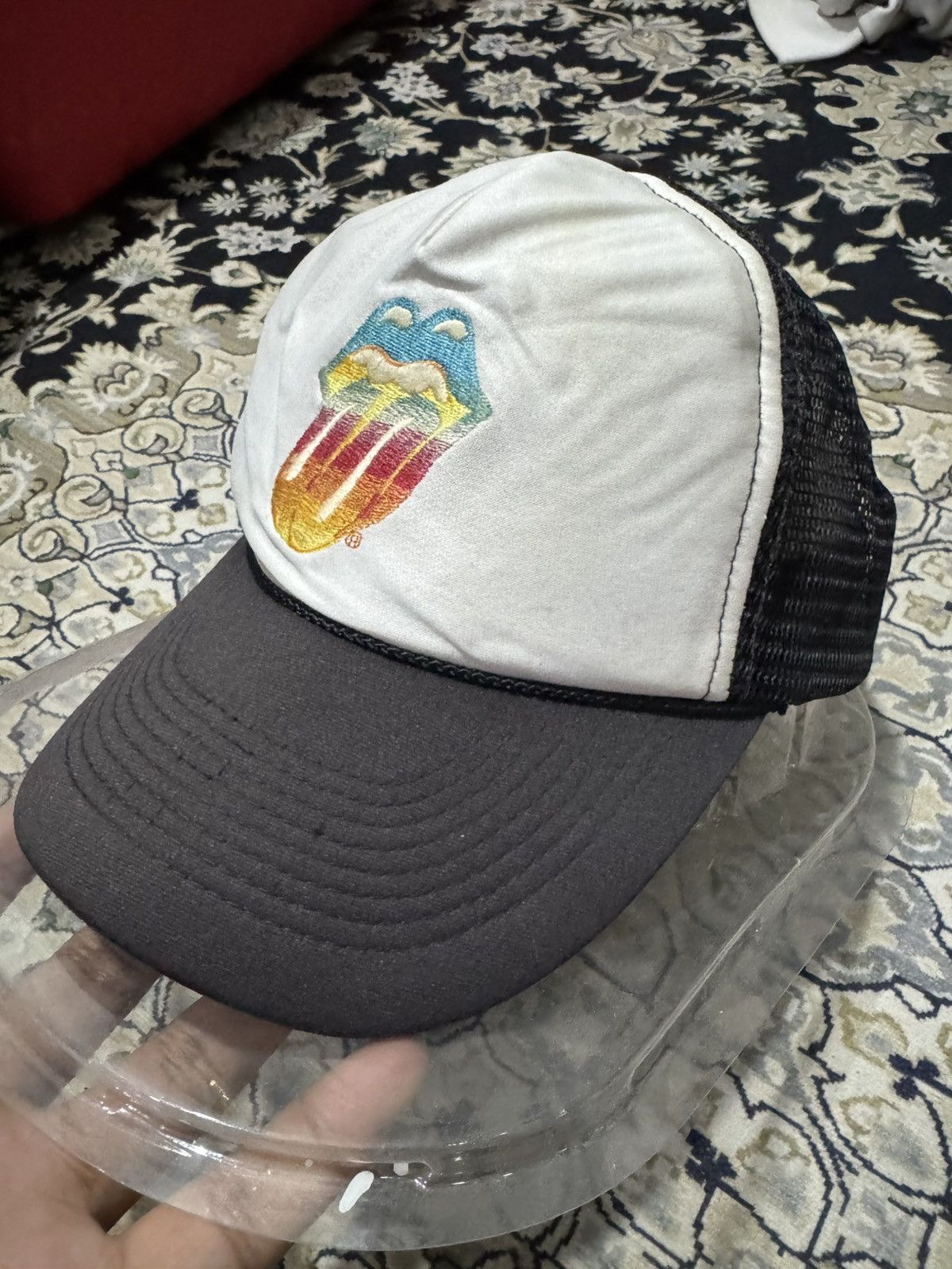 The Rolling Stones × Vintage Vintage rolling stones trucker cap Size ONE SIZE - 1 Thumbnail