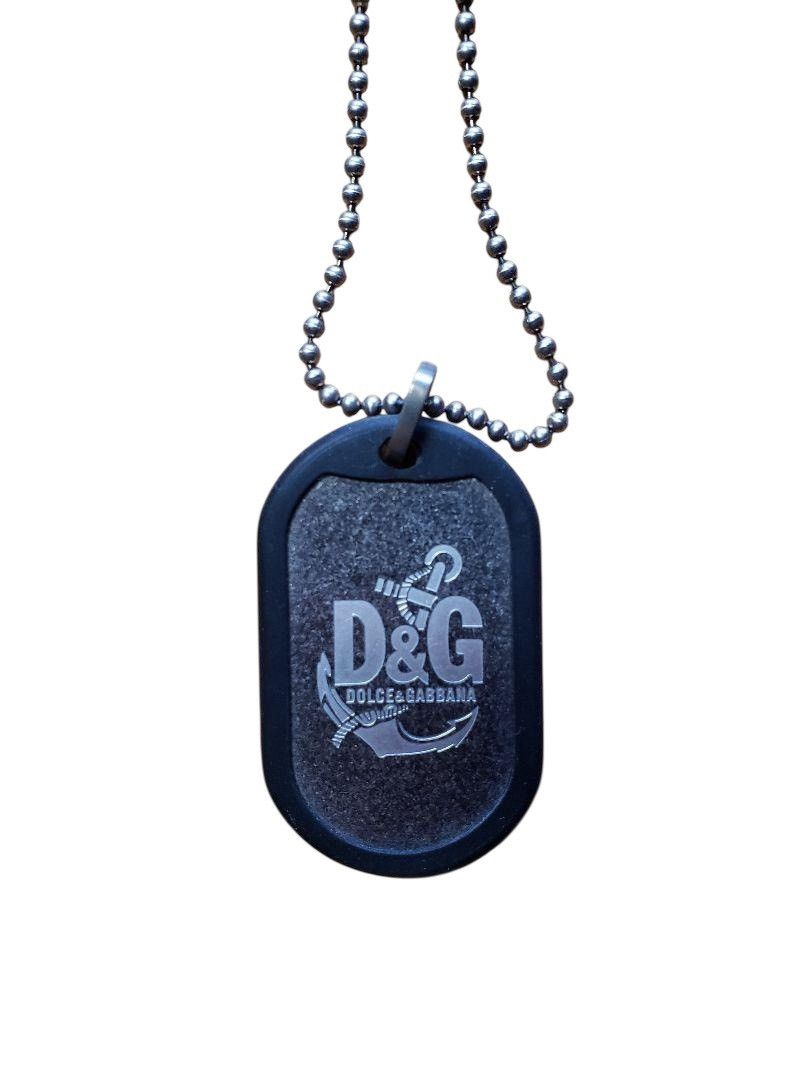 Dolce Gabbana Dog Tag | Grailed