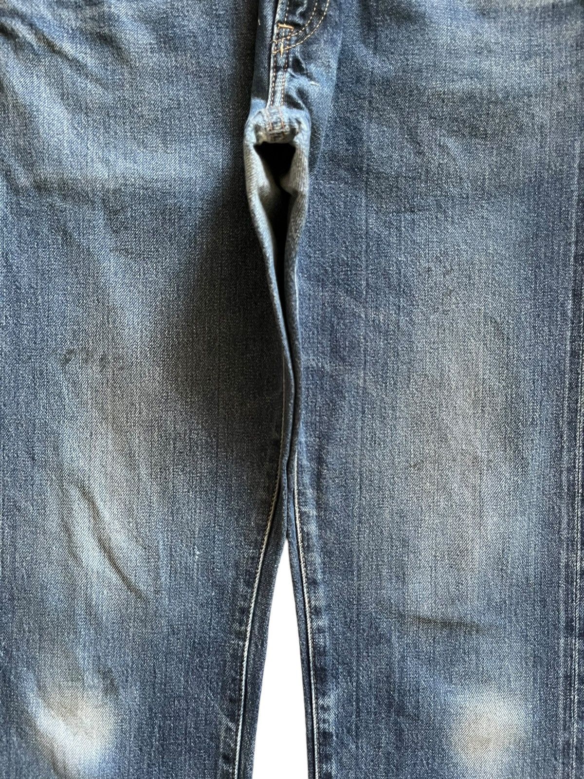 Japanese Brand × Uniqlo Vintage Japanese Uniqlo Selvedge Blue Denim Jeans Size US 32 / EU 48 - 6 Thumbnail