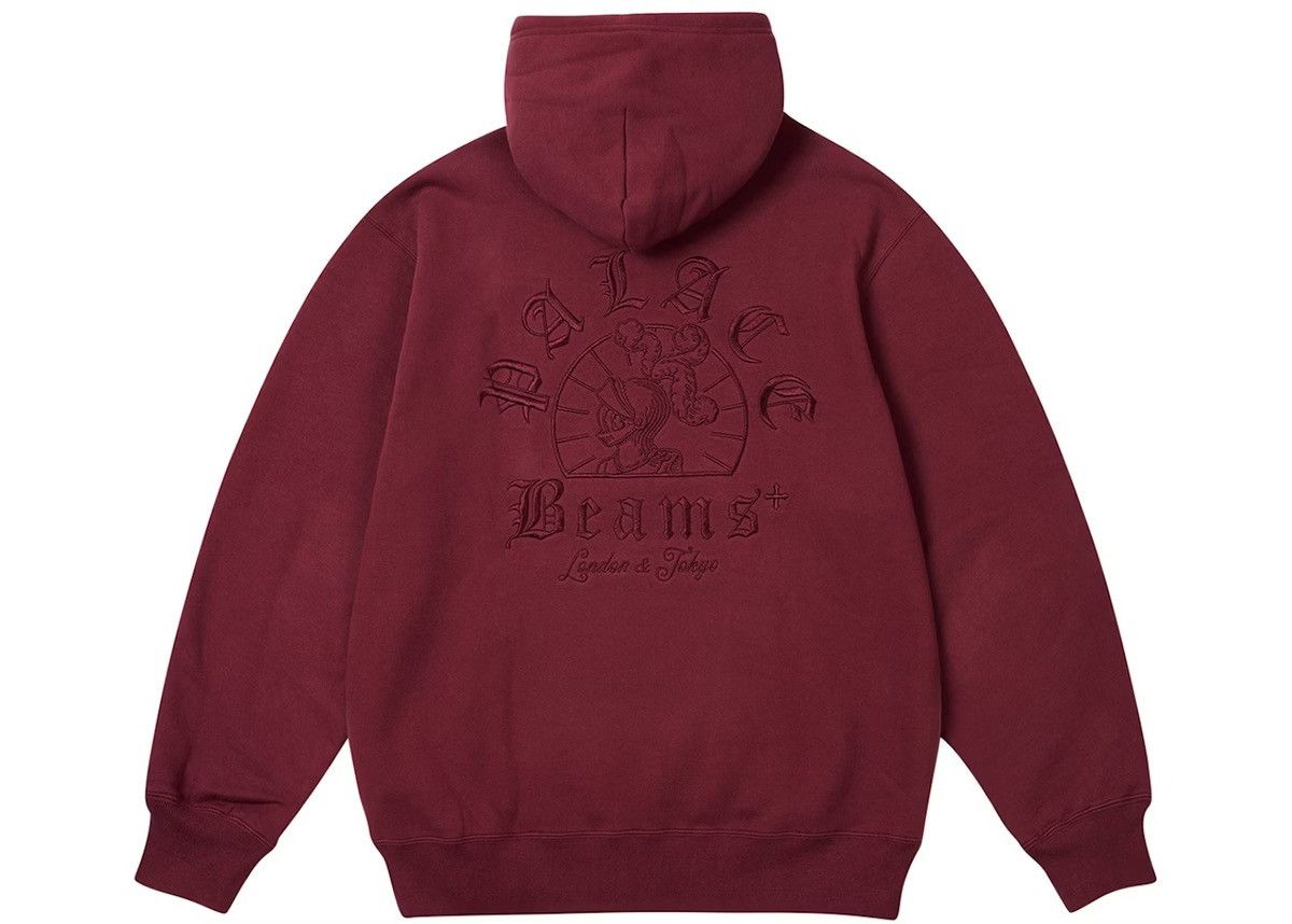Beams Plus × Palace Palace x Beams Plus Hoodie in Windsor Wine Size US XL / EU 56 / 4 - 2 Thumbnail