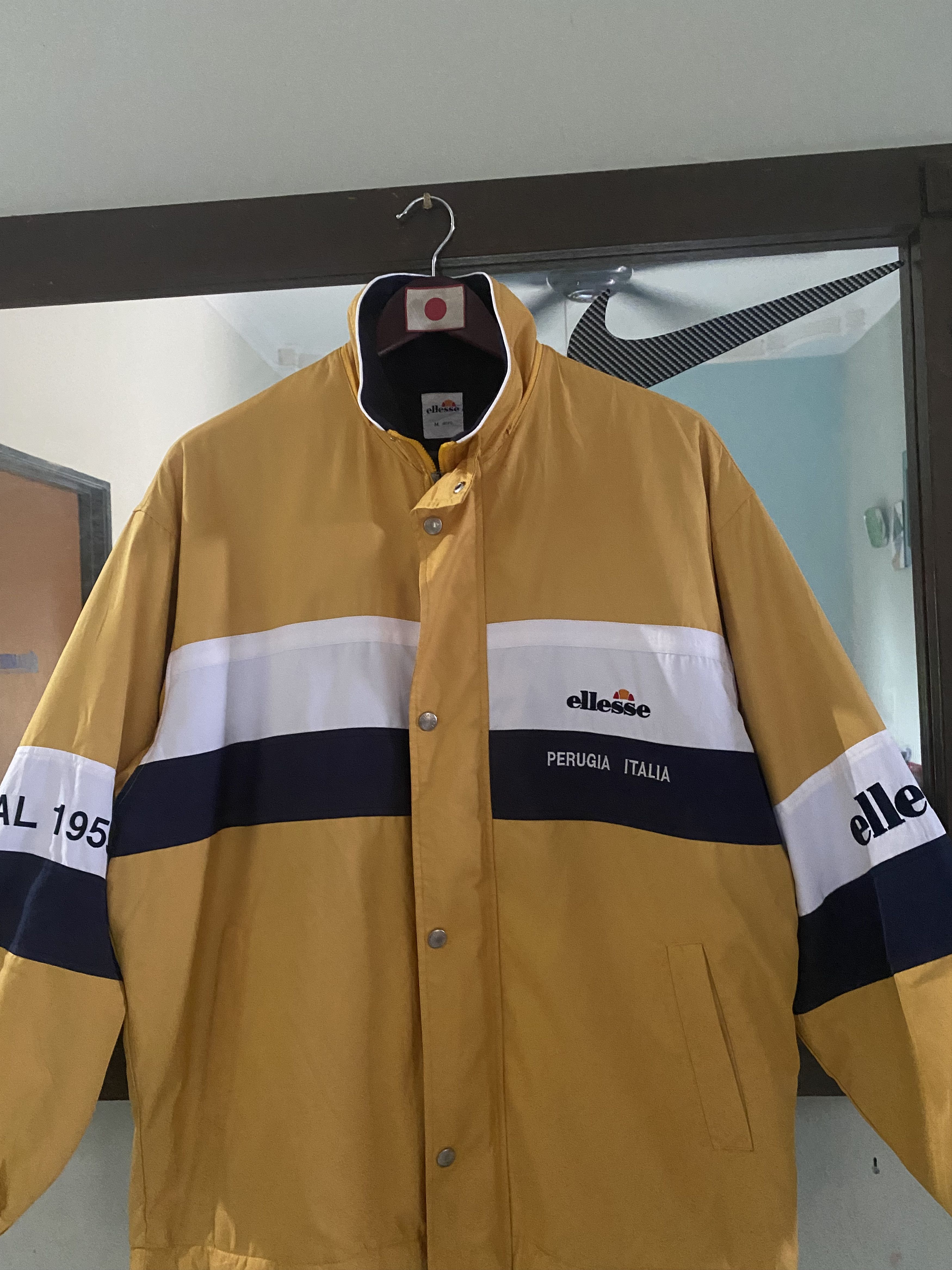 Ellesse × Japanese Brand Vintage Ellesse Perugia Italia Jacket Size US M / EU 48-50 / 2 - 2 Thumbnail