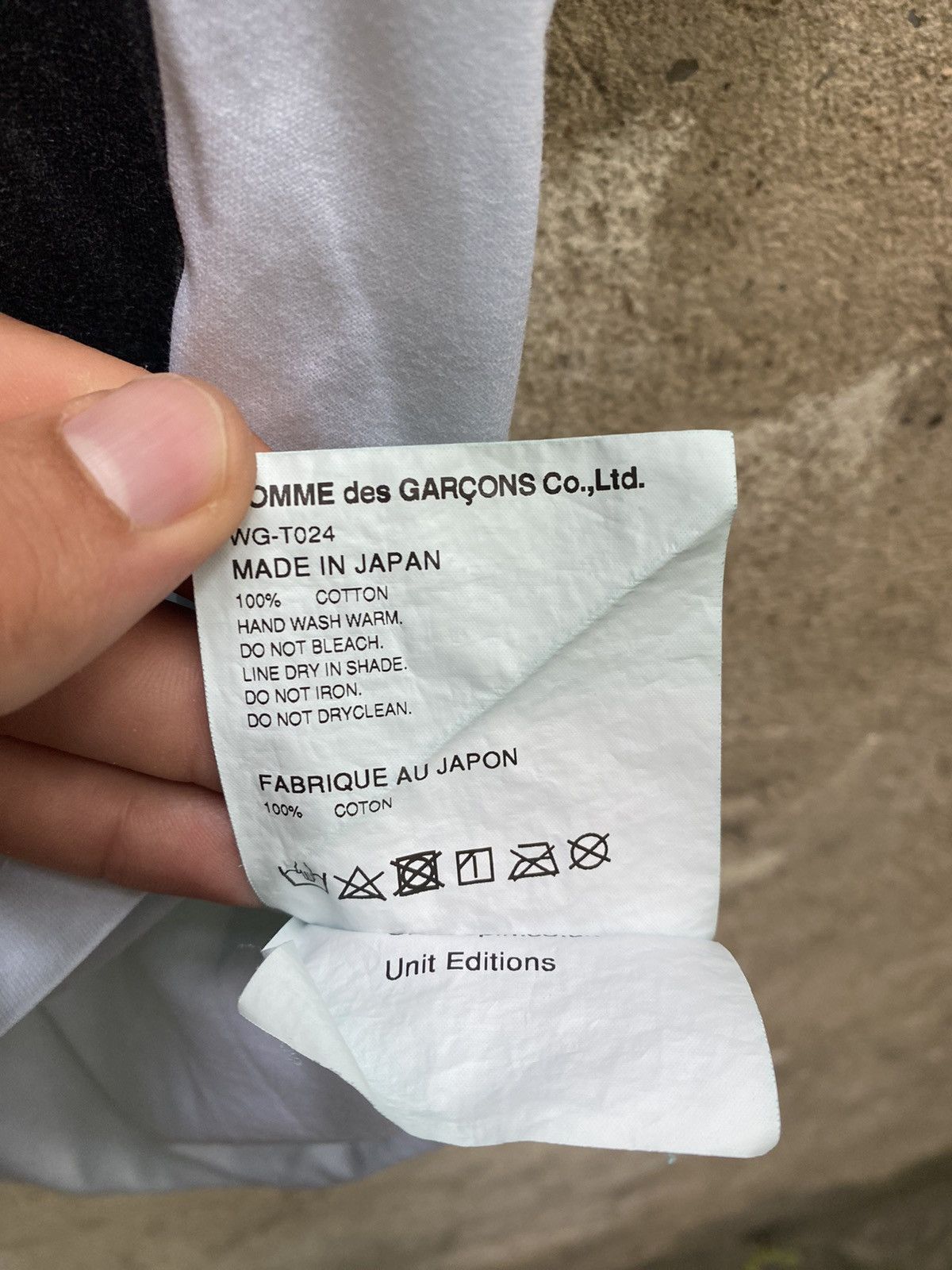 Comme des Garcons × Junya Watanabe Comme Des garçons Junya Watanabe T-Shirt Size US L / EU 52-54 / 3 - 5 Thumbnail