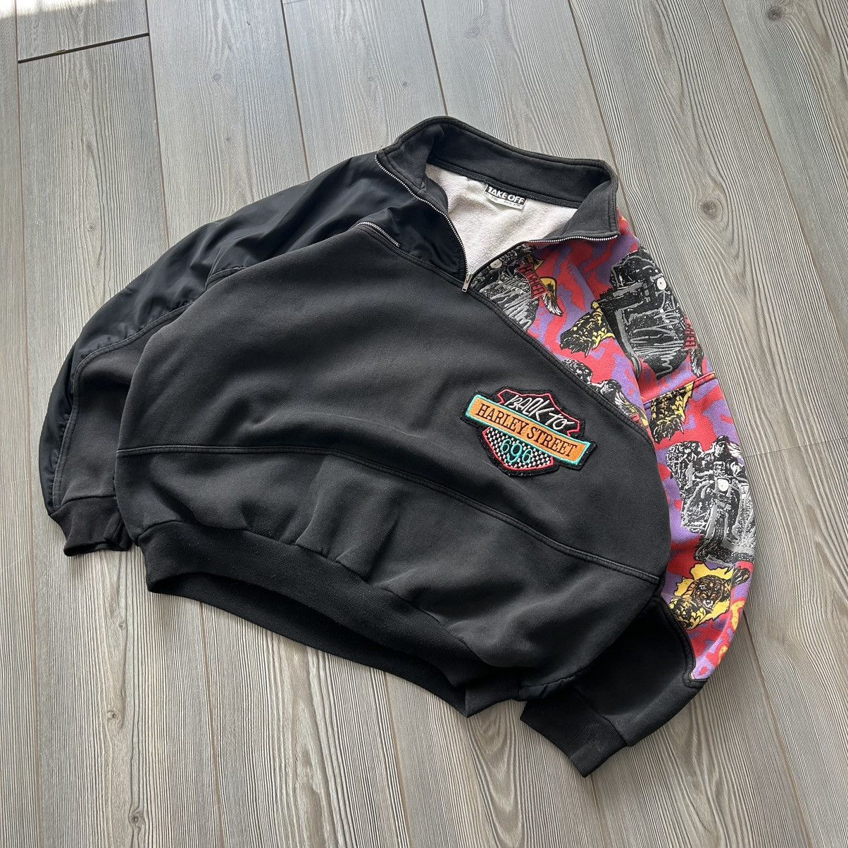 Adidas VTG 80s Adidas Take Off Back To Harley Street Sweatshirt Size US M / EU 48-50 / 2 - 13 Thumbnail