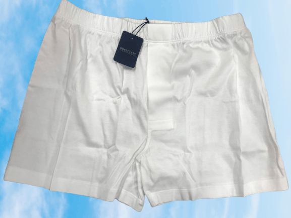 Other Bresciani Italian Luxury Boxer white Medium Size 32 - 1 Thumbnail