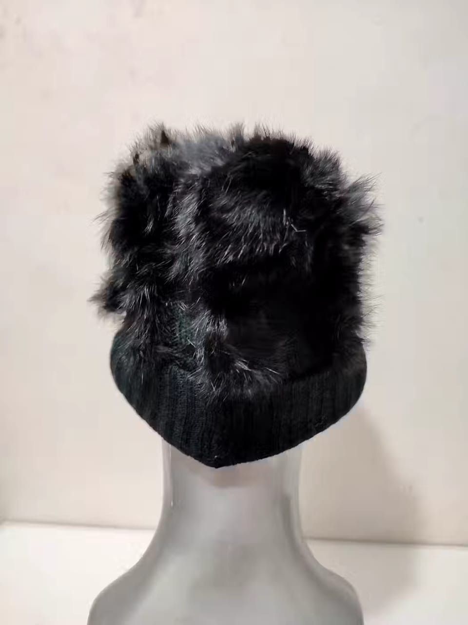 Designer IIMK Michel Klein Mix fur Beanie Hats Size ONE SIZE - 7 Thumbnail