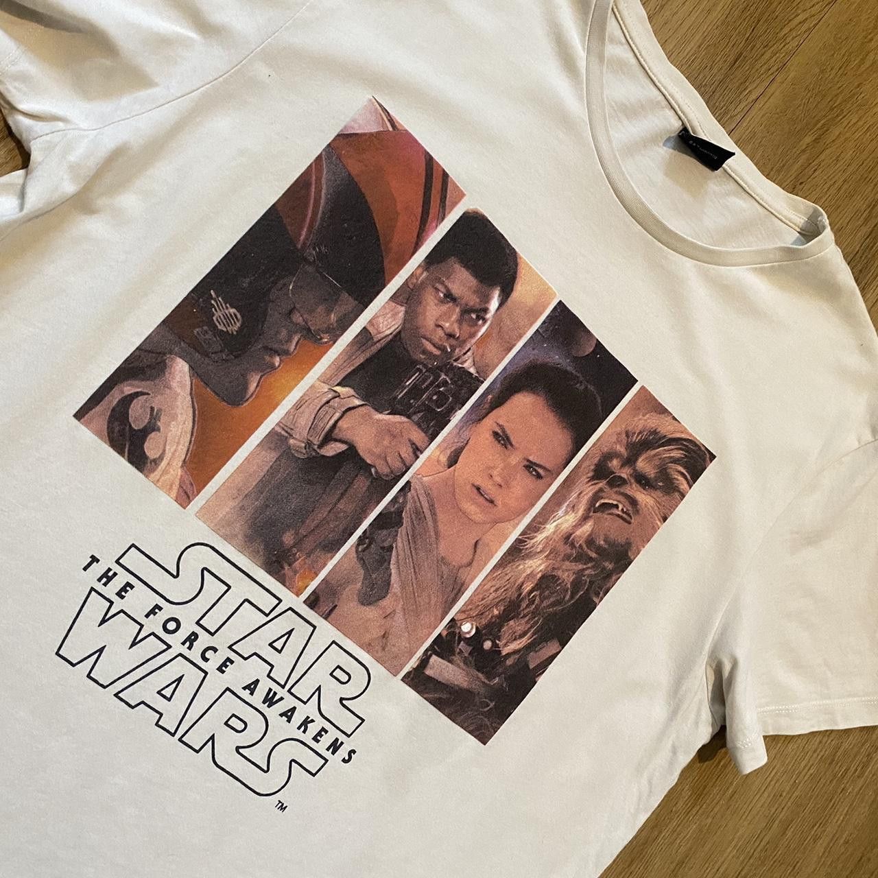 Star Wars White Star Wars The Force Awakens t-shirt Size US L / EU 52-54 / 3 - 1 Thumbnail