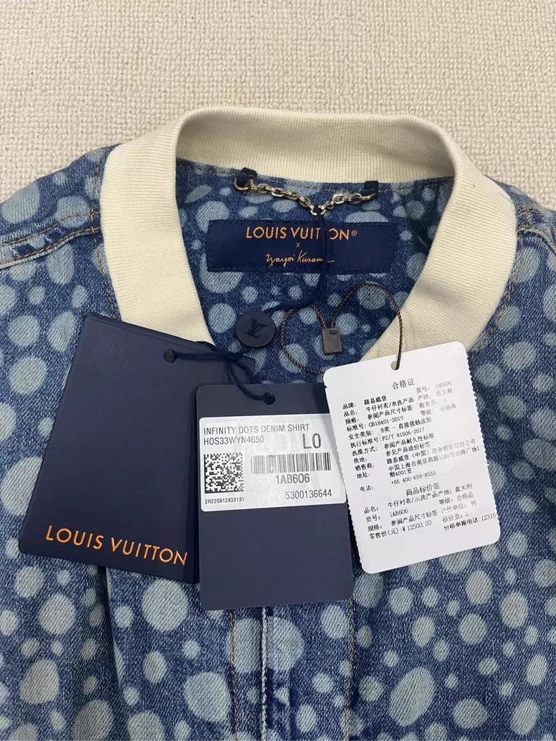 Louis Vuitton Louis Vuitton Polka Dot Short Sleeve Shirt -2505 Size US L / EU 52-54 / 3 - 4 Thumbnail