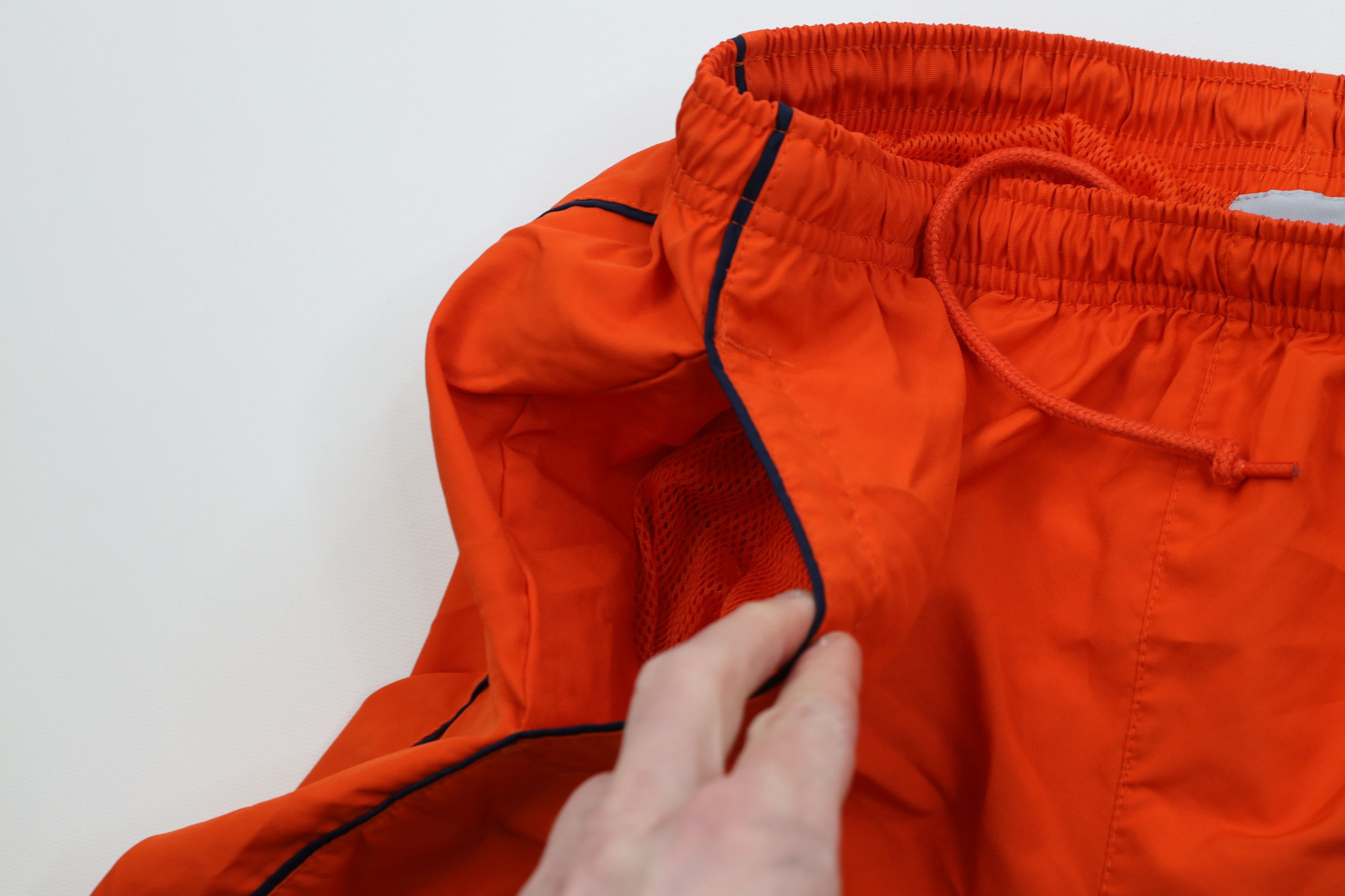 Nike Vintage Y2K Nike Mini Swoosh Lined Above Knee Shorts Orange Size US 32 / EU 48 - 6 Thumbnail