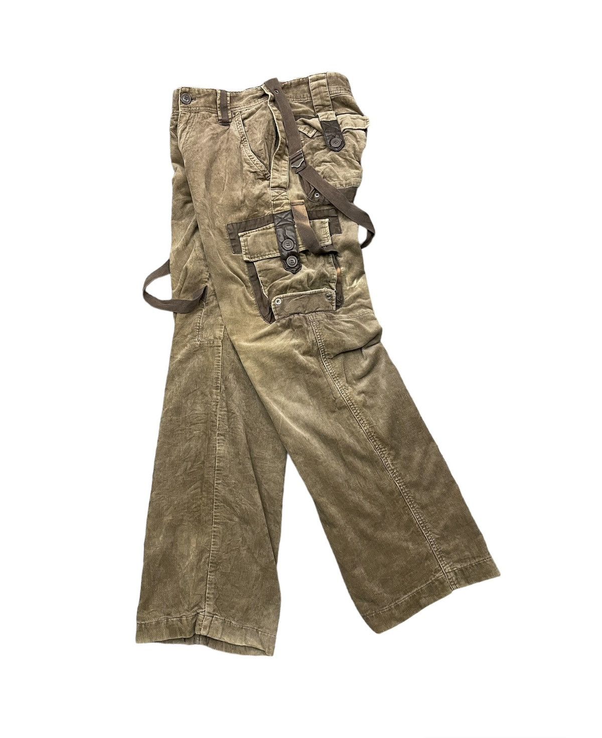 Japanese Brand Japanese Brand Sunfaded Tactical Cargo Pant Corduroy Size US 28 / EU 44 - 1 Thumbnail