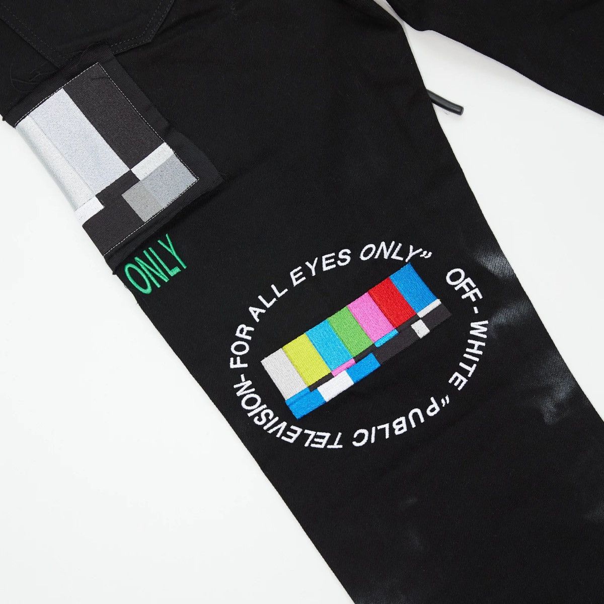 Ev Bravado × Off-White OFF WHITE X EV BRAVADO 5 POCKET DENIM JEANS Size US 33 - 7 Thumbnail