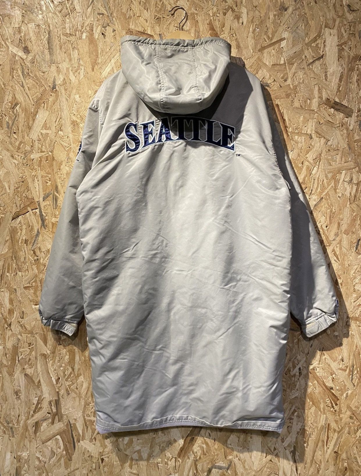 MLB × Vintage Vintage 90s Rain jacket Seattle mariners baseball MLB Size US L / EU 52-54 / 3 - 1 Thumbnail
